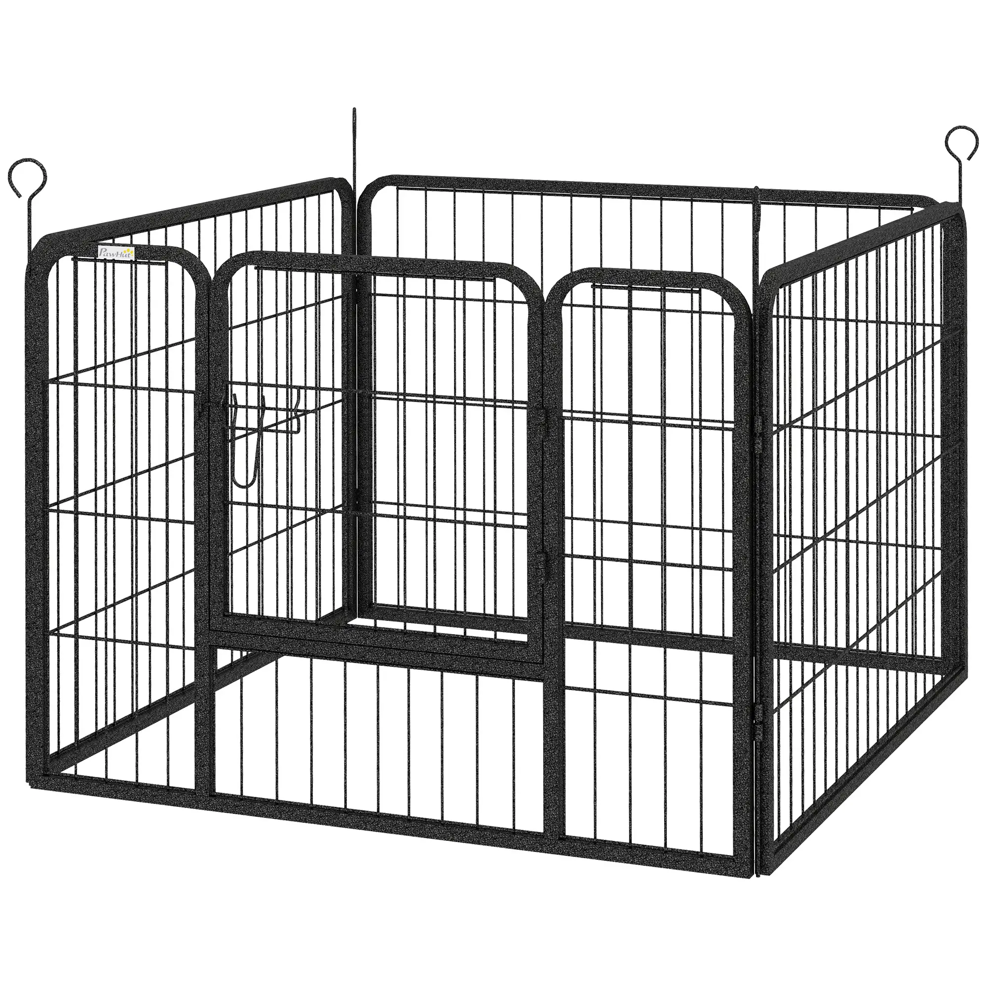 Metal Pet Playpen with Gate, Indoor Outdoor, Small Animal
