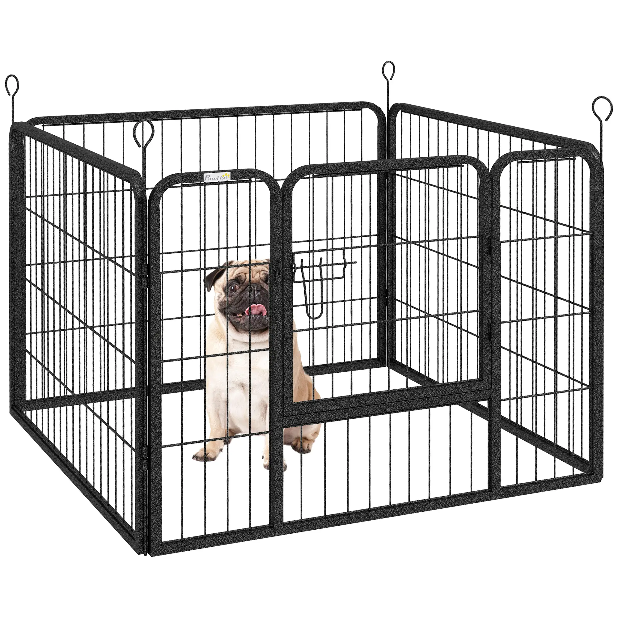 Metal Pet Playpen with Gate, Indoor Outdoor, Small Animal - Image 12