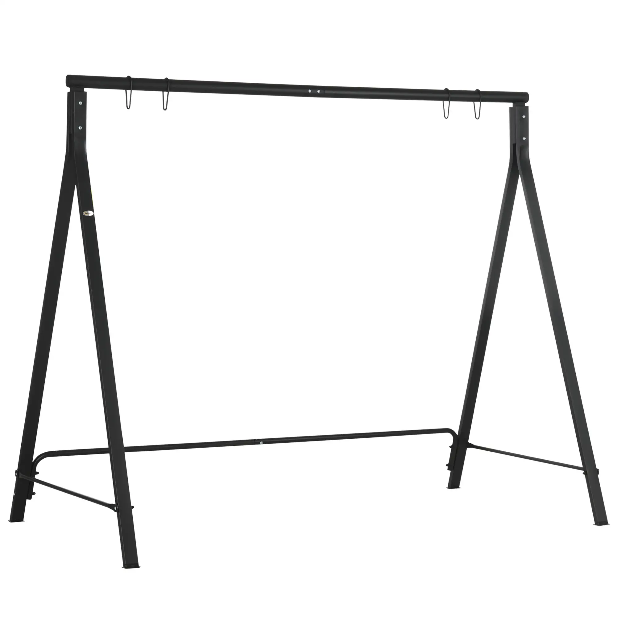 Metal Swing Stand, Hanging Chair Frame, 528 LBS, Black - Image 14