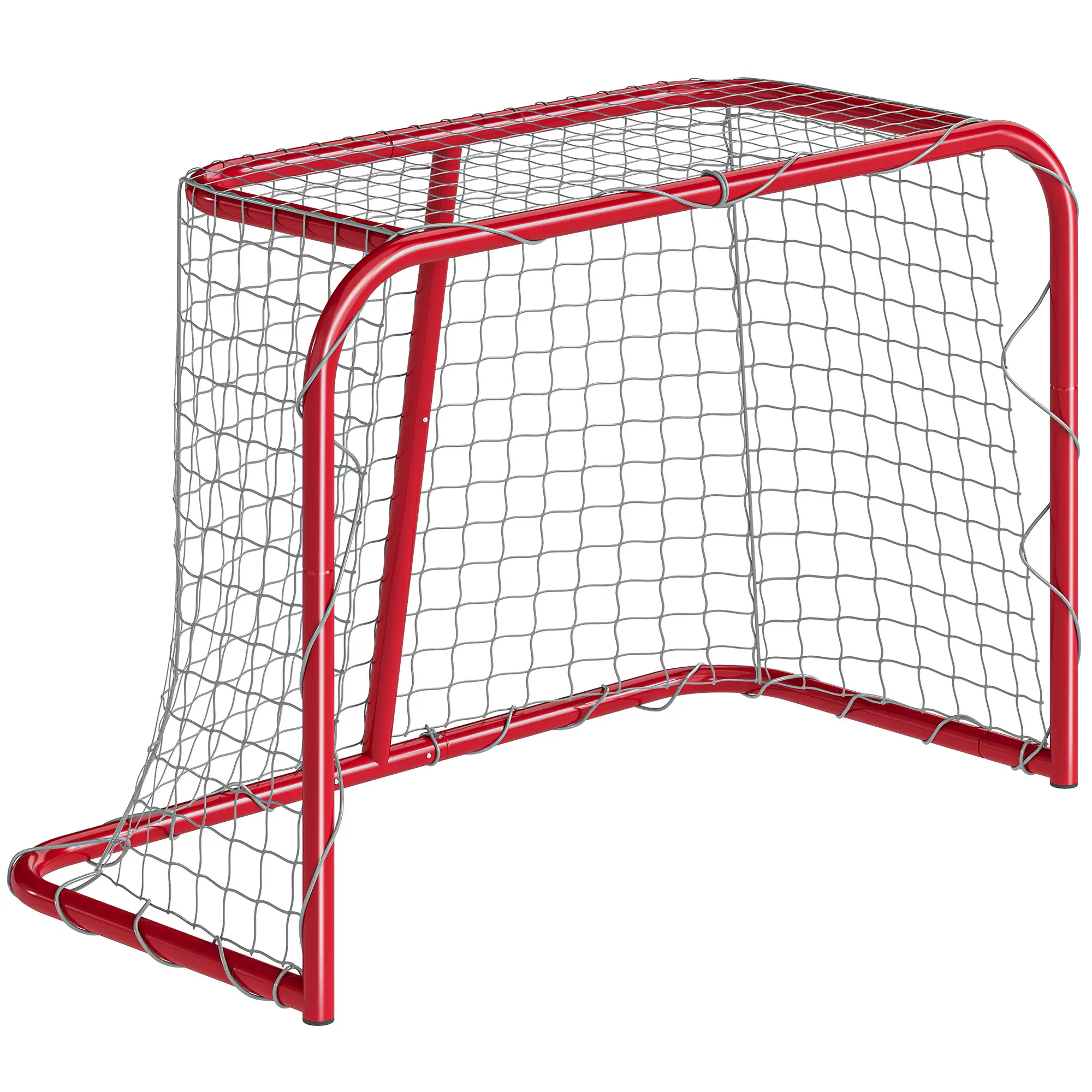 Mini Hockey Goal, 3' x 2', Metal Frame, Lightweight Portable - Image 11