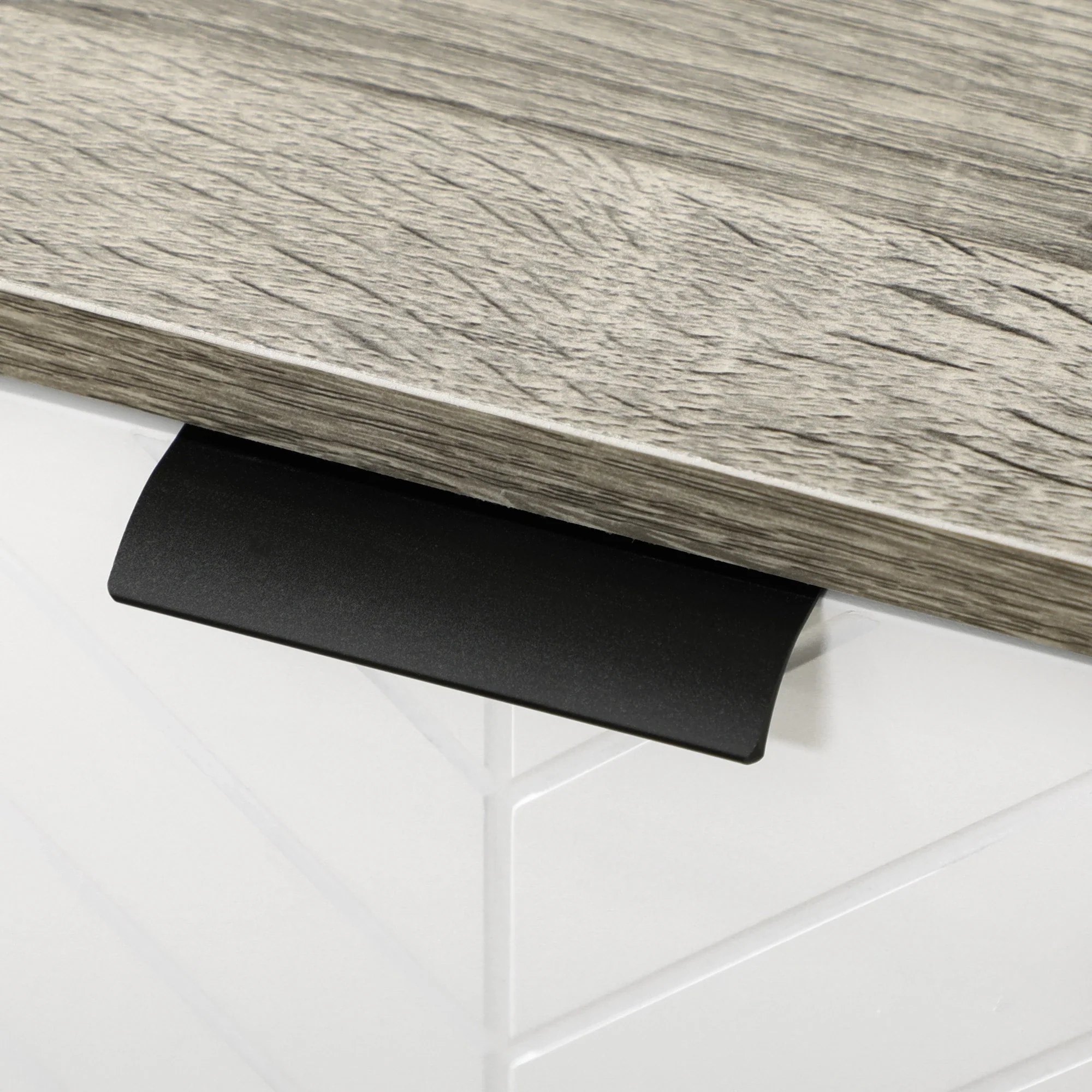 Modern Sideboard Buffet, Dining Cabinet, Adjustable Shelves, Grayish Brown - Image 9