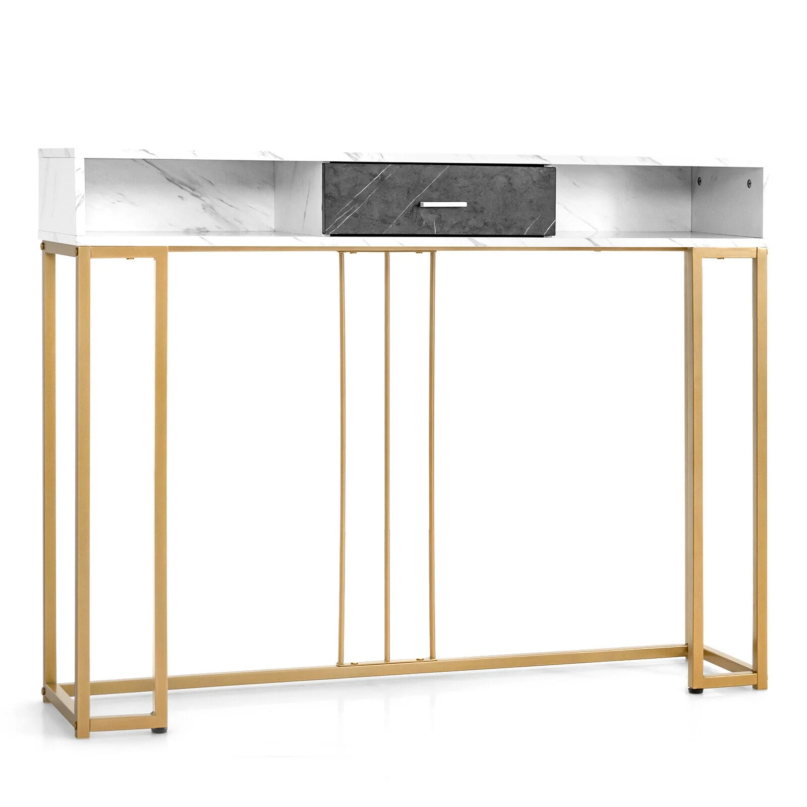 Narrow Long Sofa Table, White - Image 9