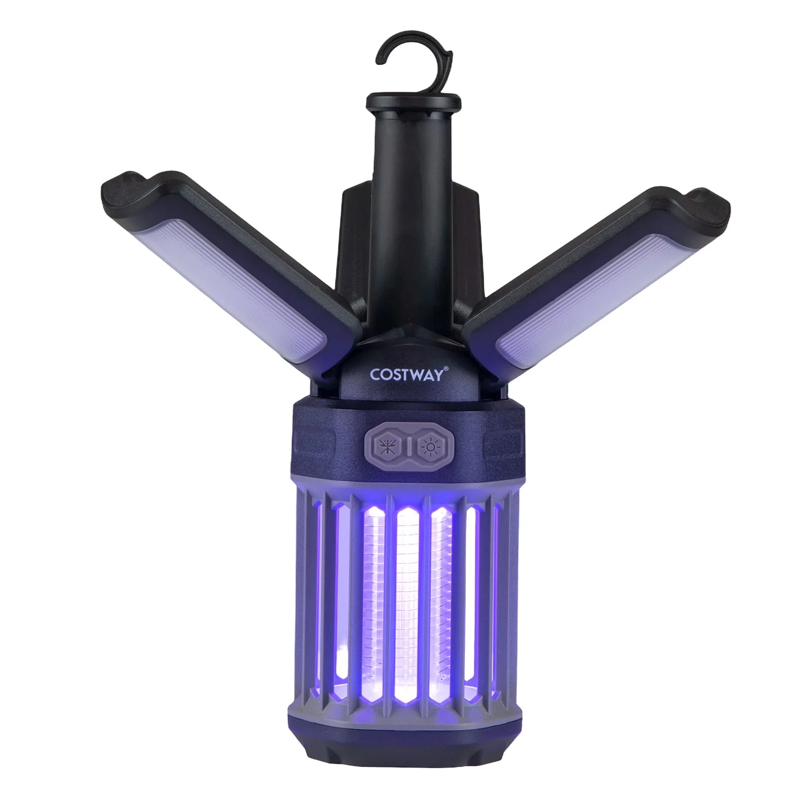 Outdoor Bug Zapper, Foldable Camping Lantern, USB-C Rechargeable