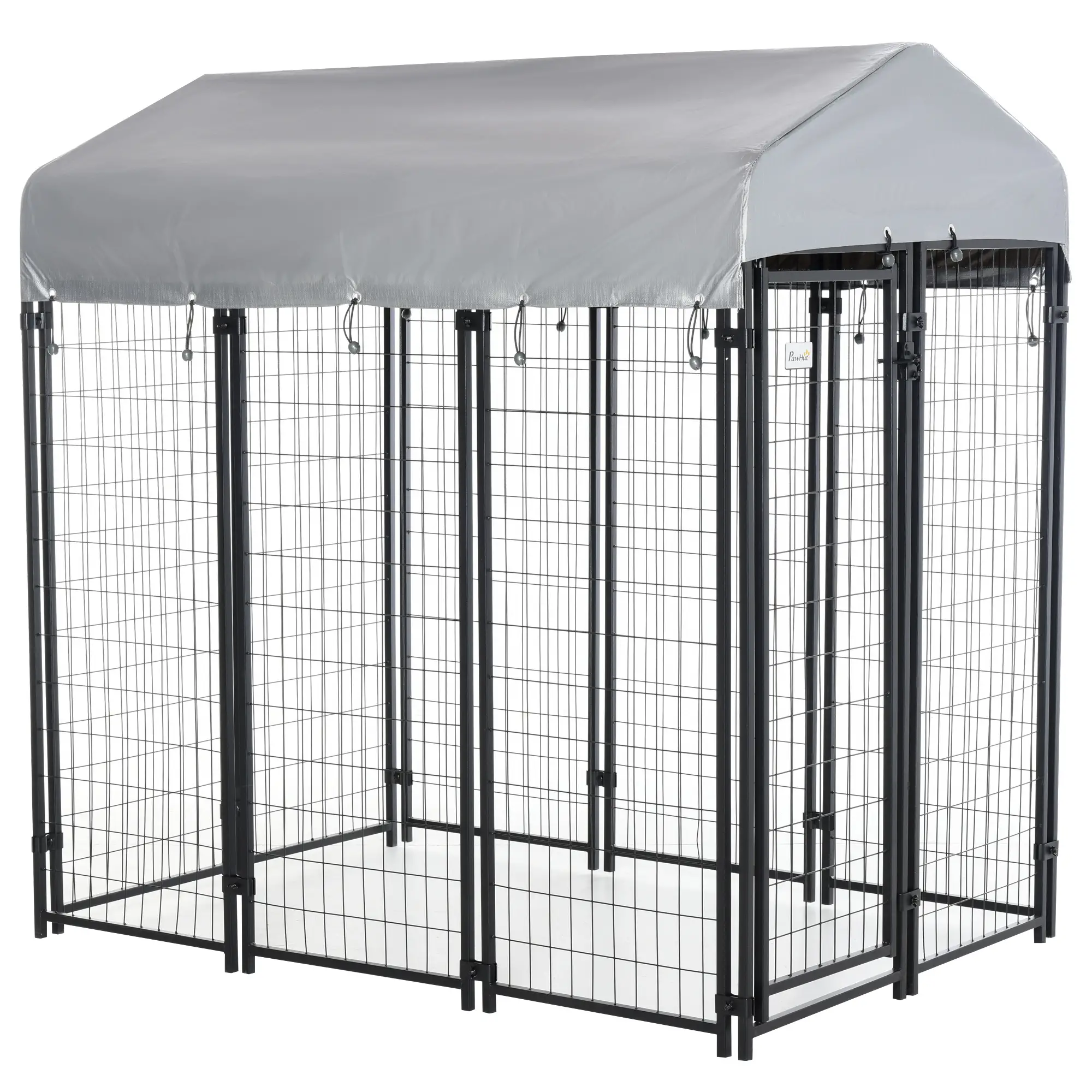Outdoor Dog Kennel, Waterproof UV-Resistant Cover, 6 x 4 x 6 ft - Image 11