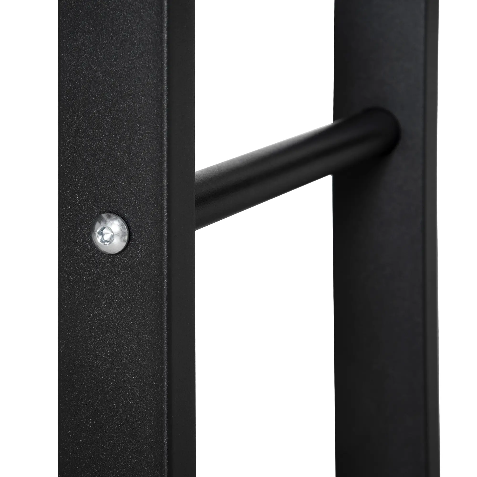 Outdoor Firewood Rack, Log Holder with Handles, 220 lbs. Capacity, 15.7" x 9.8" x 39.4", Black - Image 9