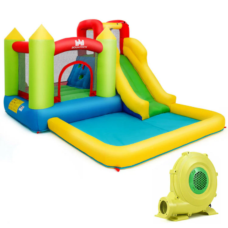 Outdoor Inflatable Bounce House, 480 W Blower