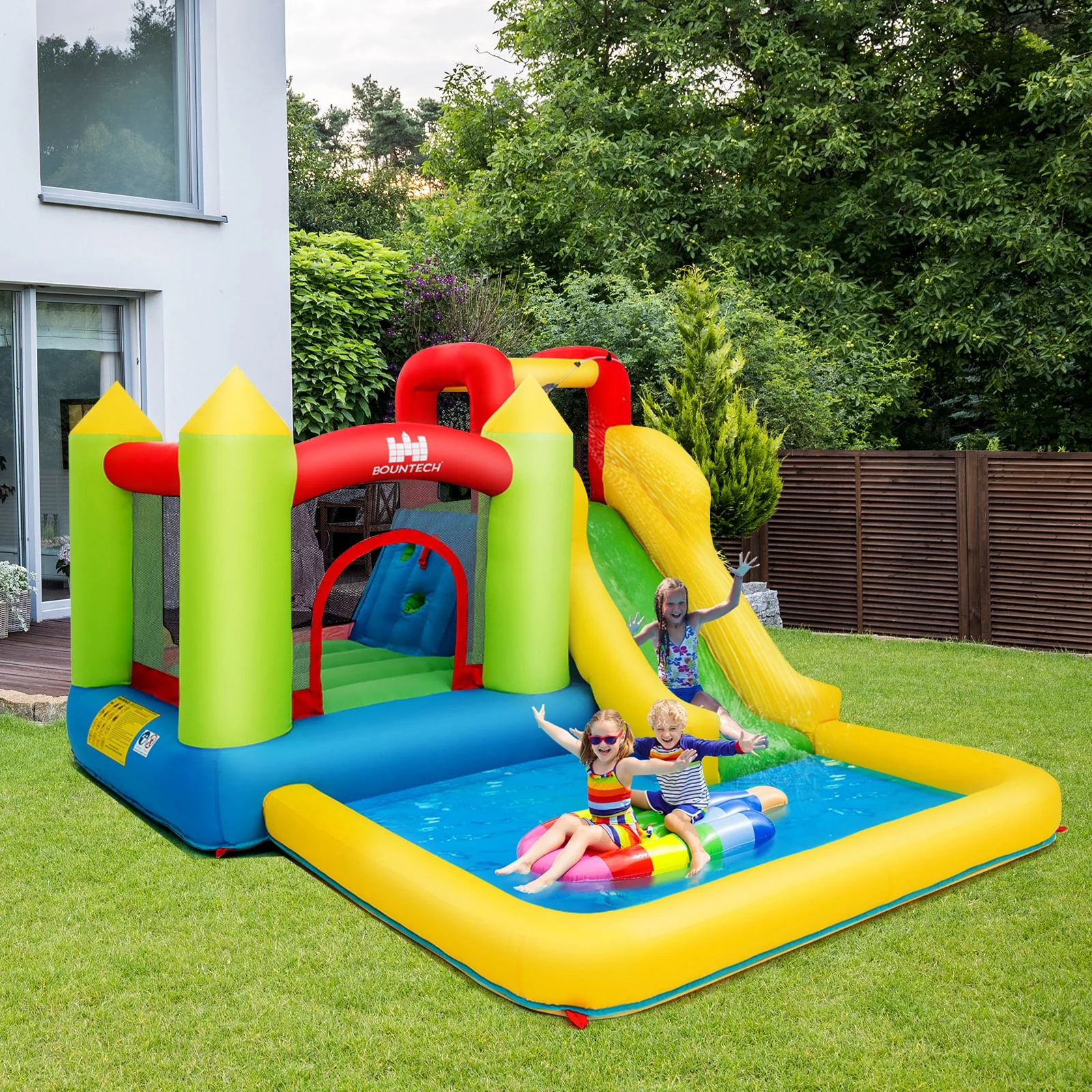 Outdoor Inflatable Bounce House, 480 W Blower - Image 3