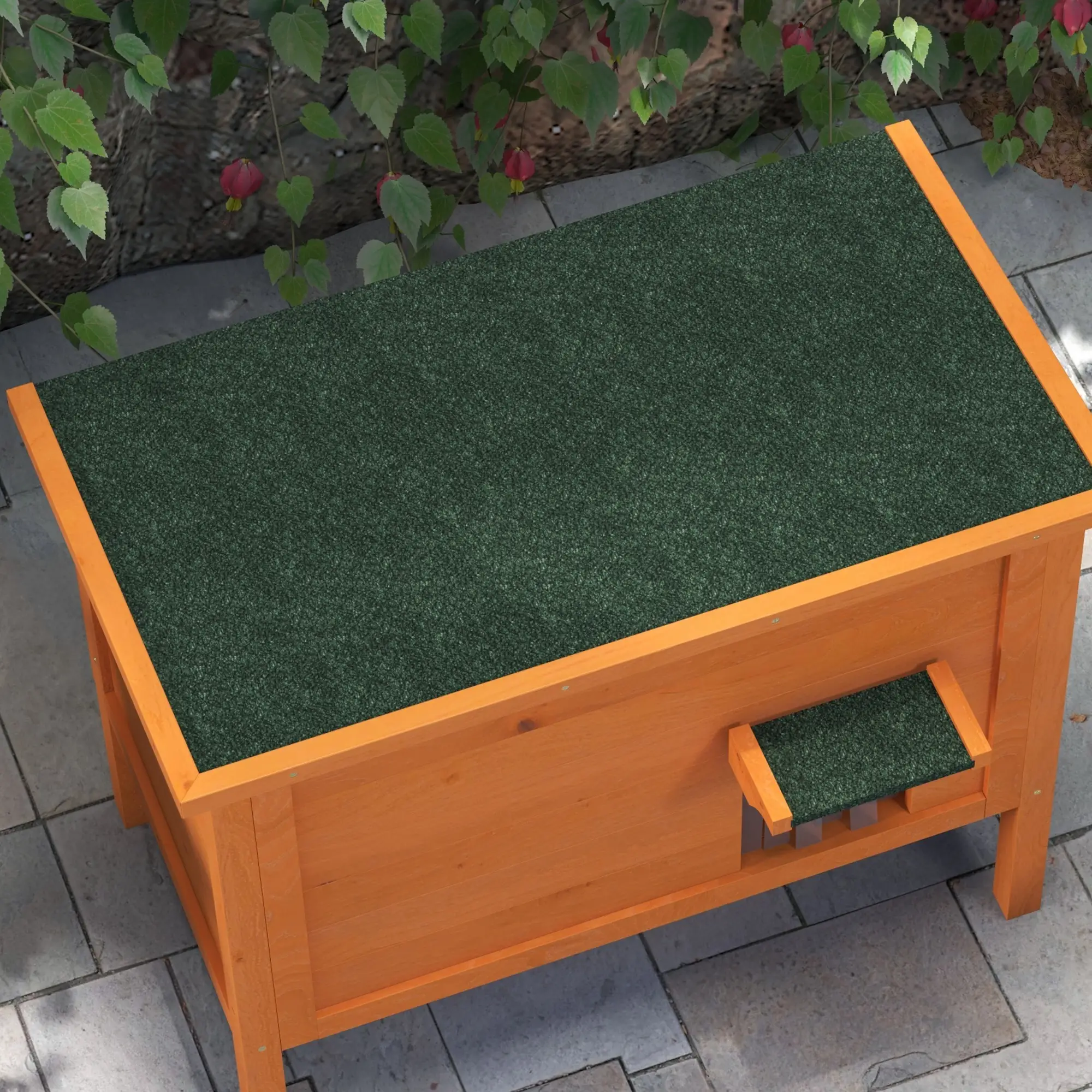 Outdoor Insulated Cat House, Asphalt Roof, Removable Floor, for Small Animals - Image 9