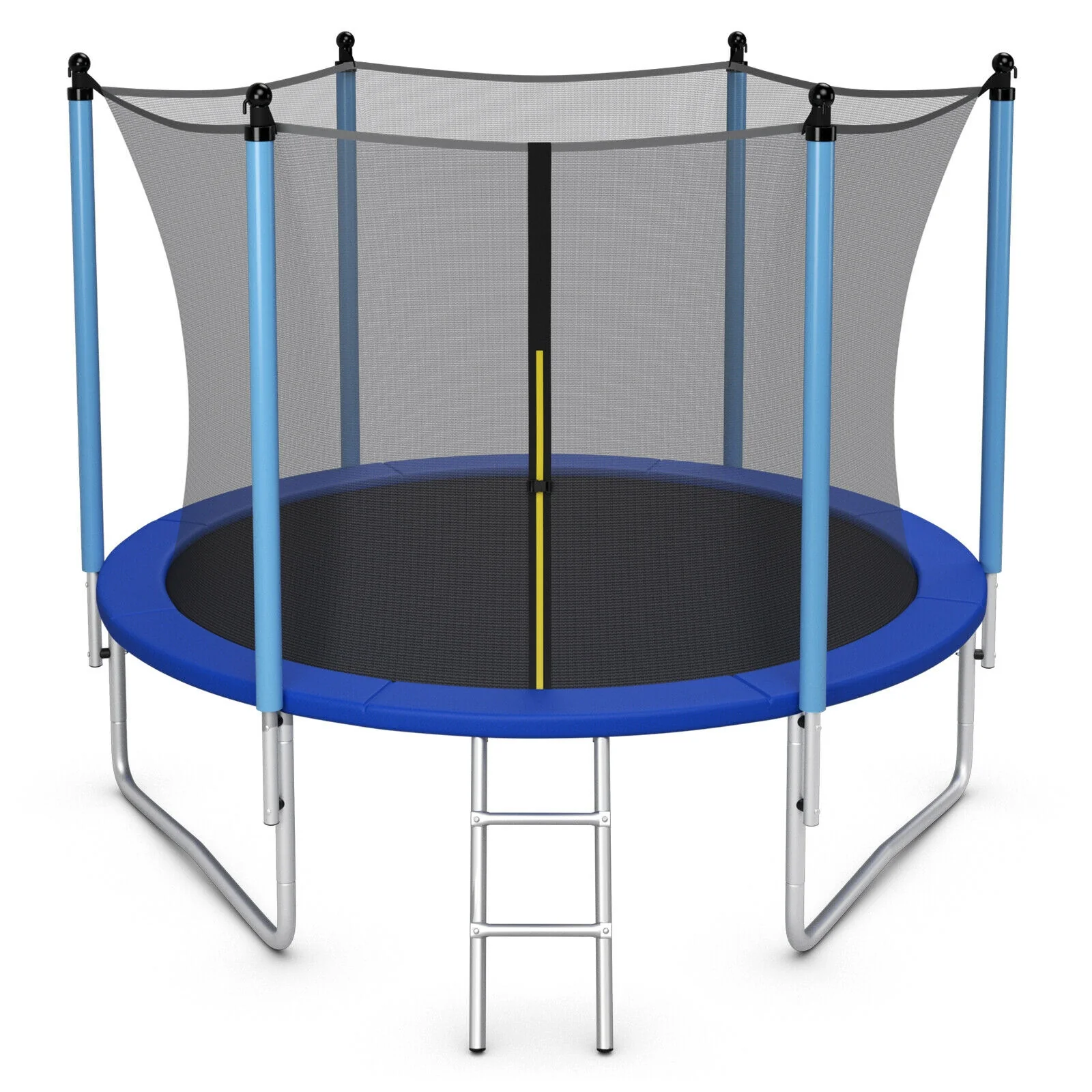 Outdoor Trampoline, 15 ft, Safety Closure Net, Multicolor - Image 8