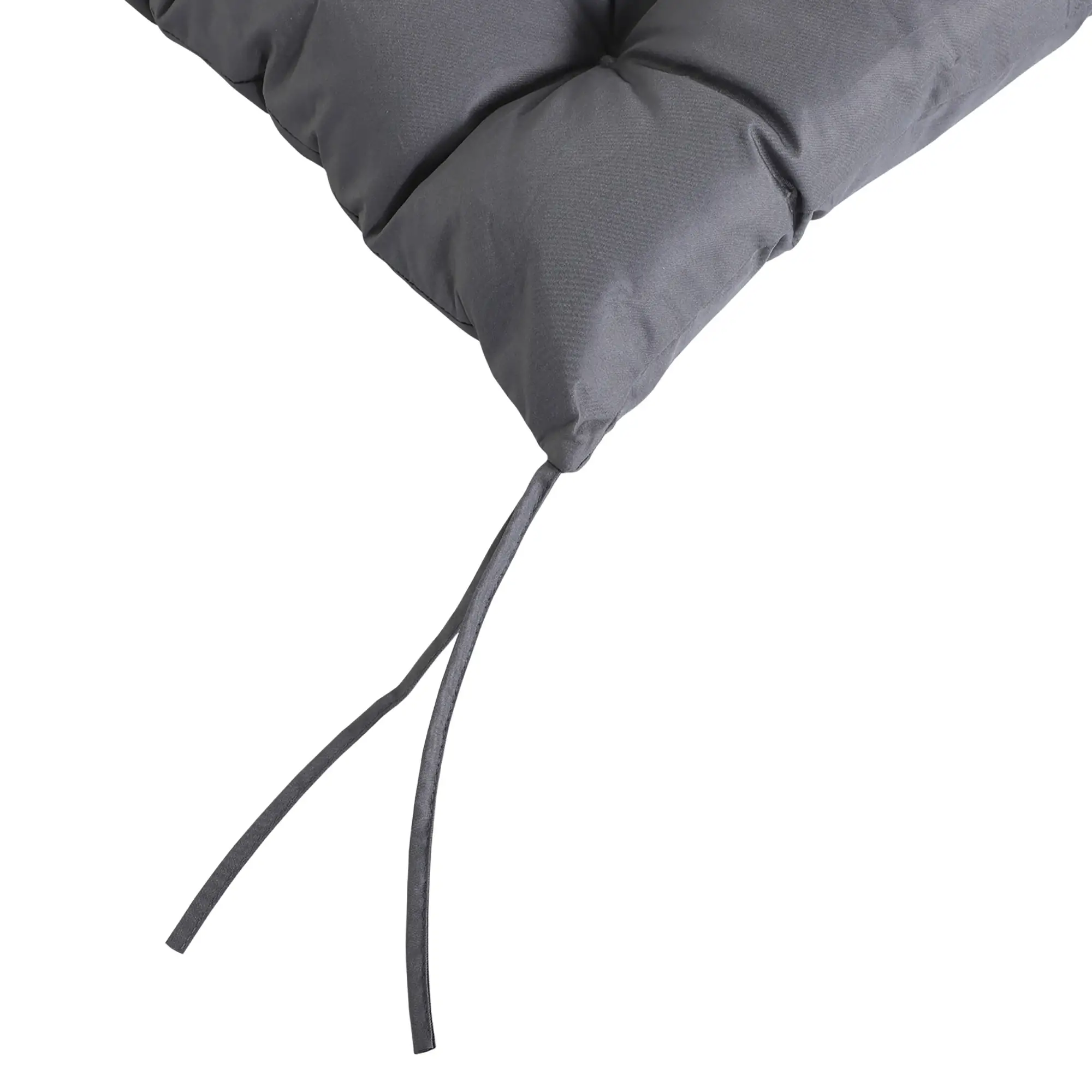 Patio Chair Cushions, Set of 2, 39" x 20" x 3", Dark Grey - Image 11