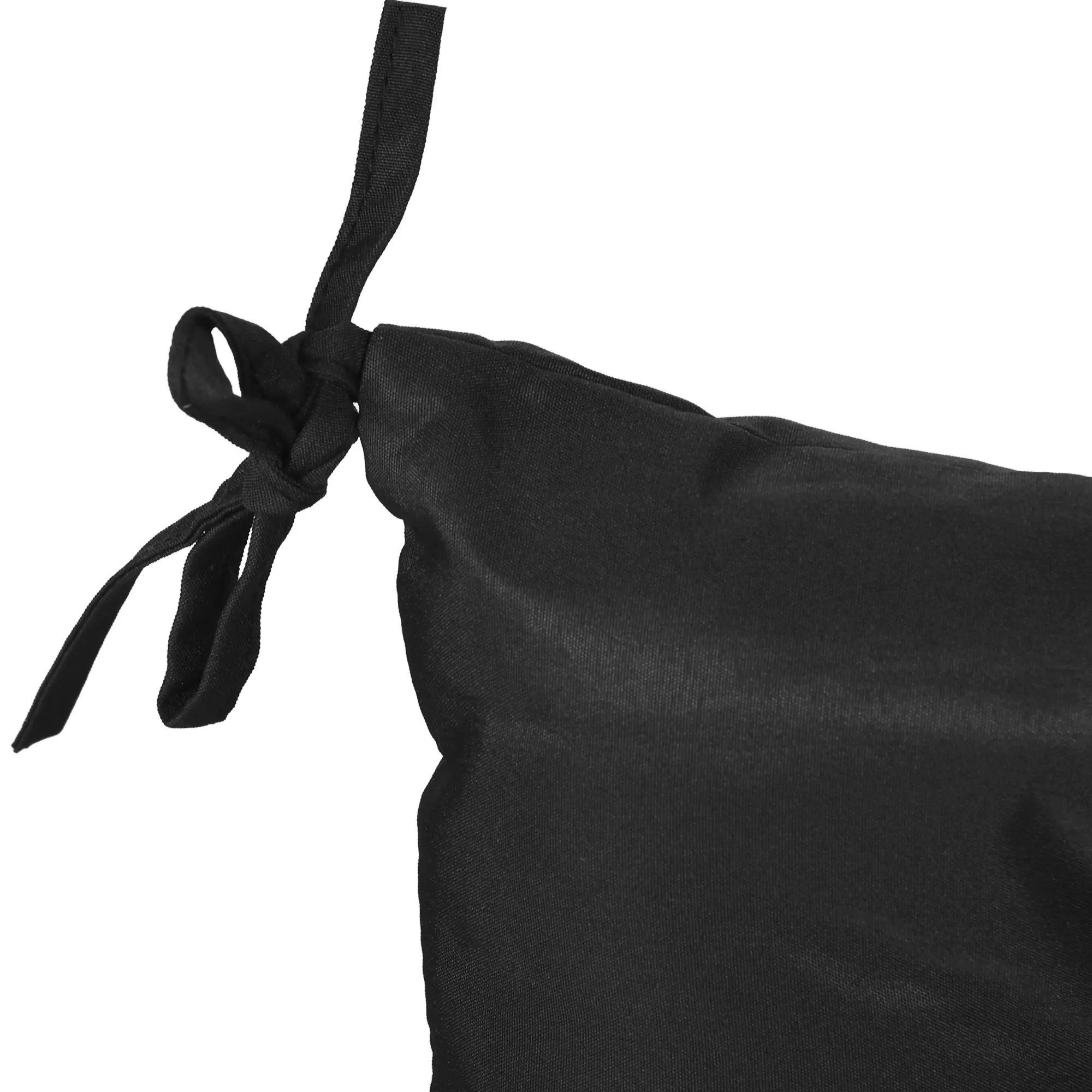 Patio Chair Cushions Set of 2, 39" x 20" x 3", Outdoor Tufted, Black - Image 10