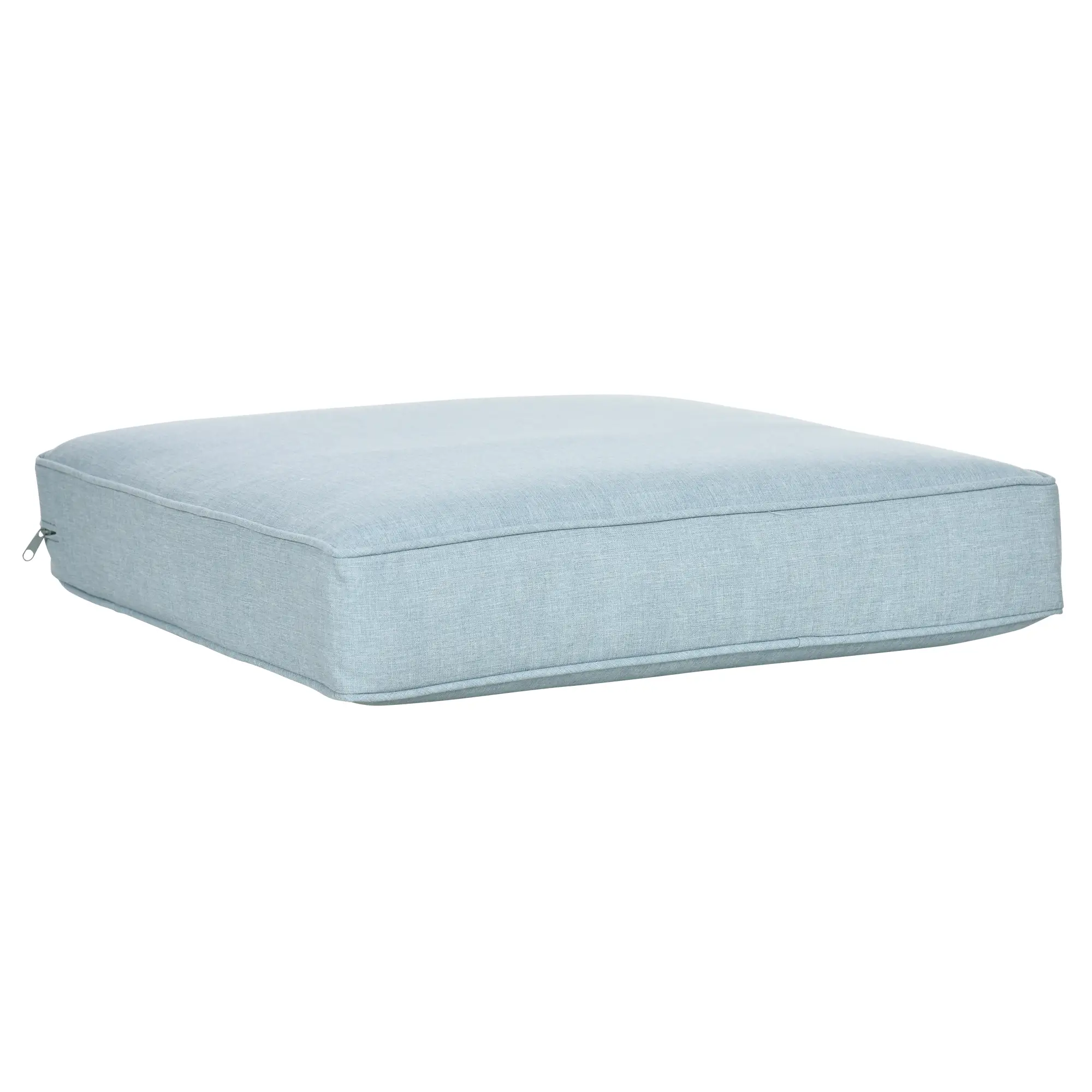 Patio Chair Cushions, Thick Deep Seat, Light Blue - Image 10