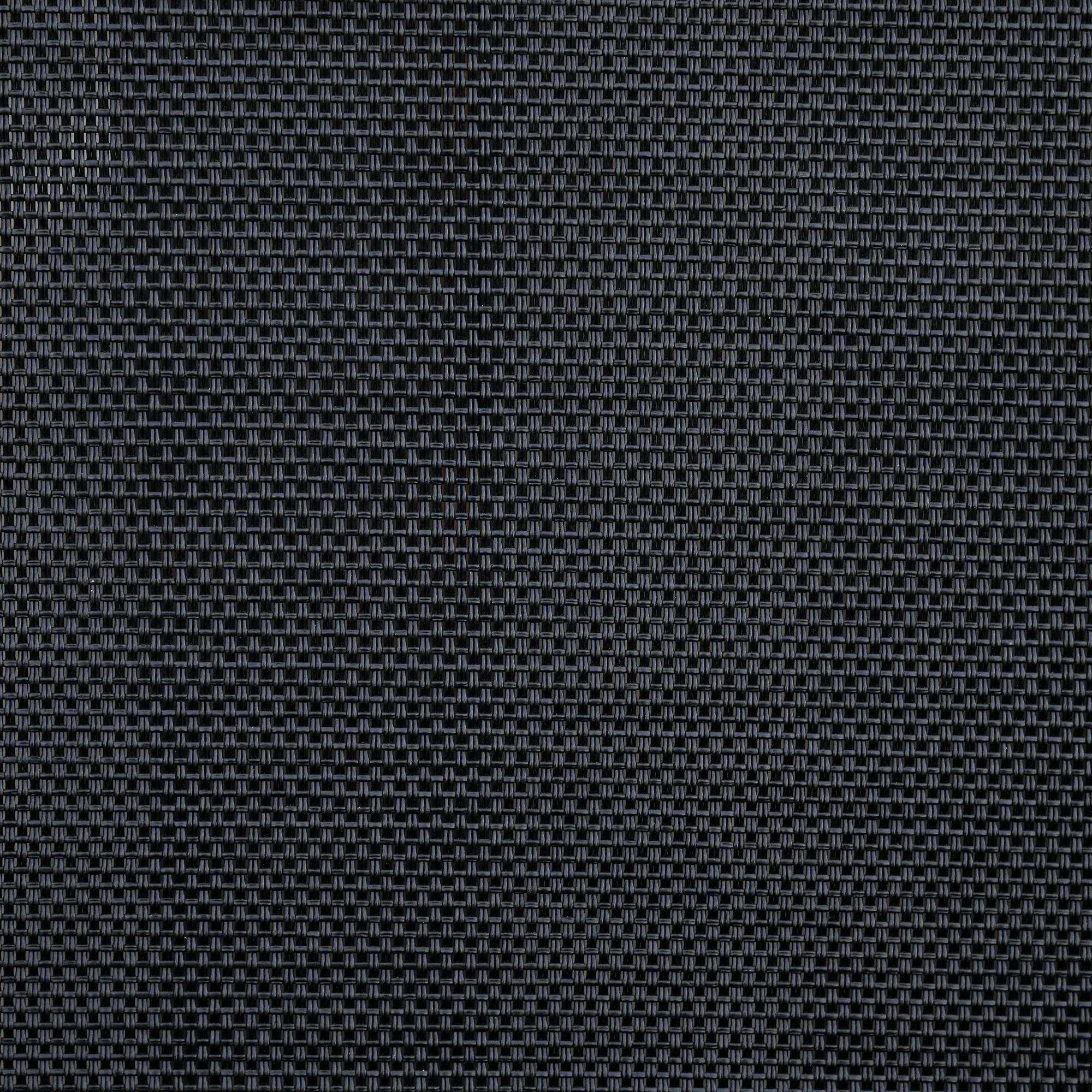 Patio Glider, Breathable Mesh Seat, Metal Frame, Black - Image 10