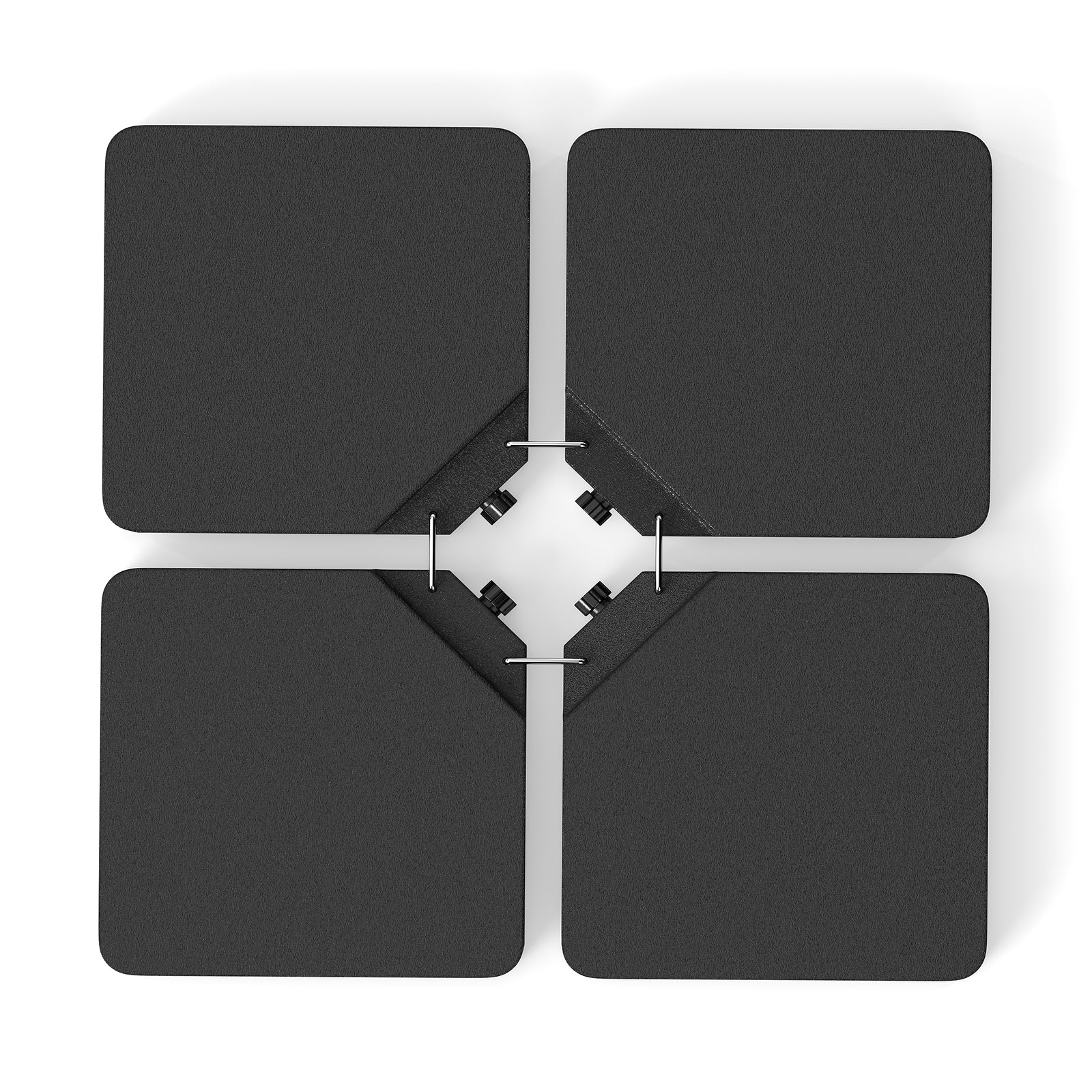 Patio Offset Umbrella Base, Easy-Fill Spouts, Black - Image 4
