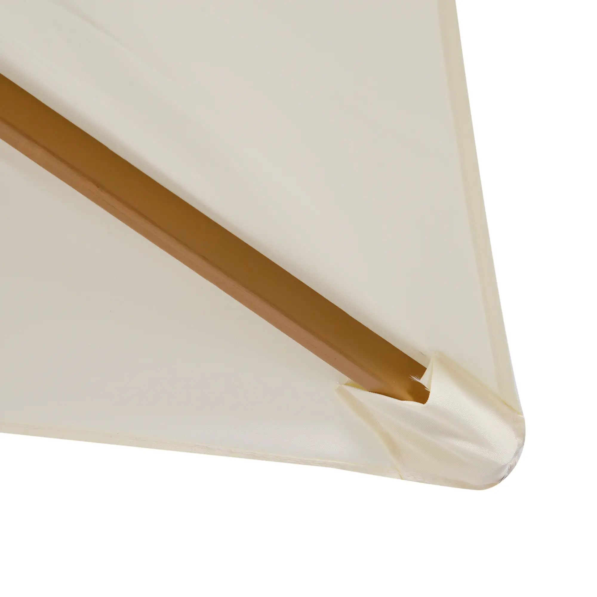 Patio Sun Umbrella, Rectangle, Cream White - Image 12