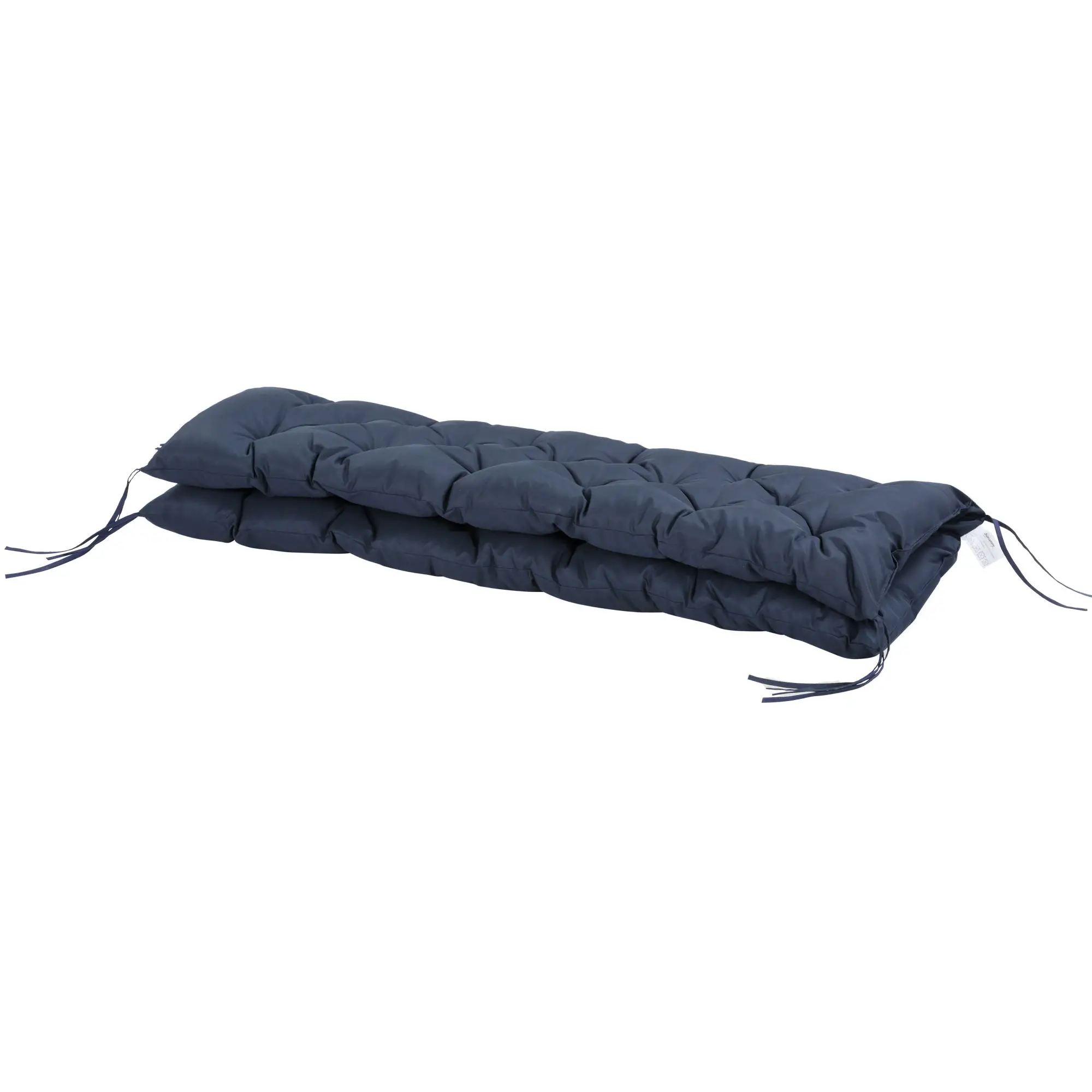 Porch Swing Cushion, Garden Bench Cushion with Backrest, Non-Slip 3-Seater, 59.1" x 38.6", Dark Blue - Image 10