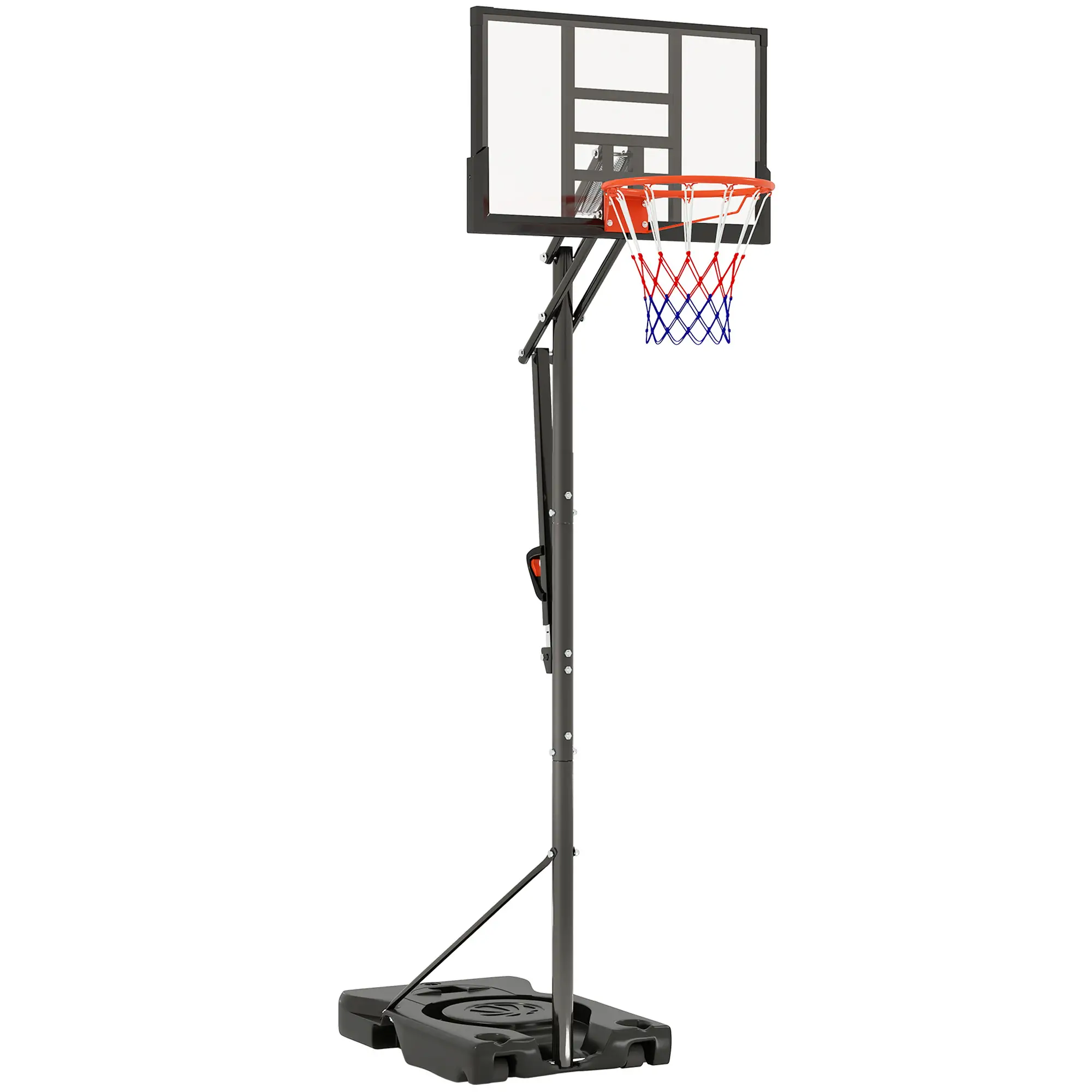 Portable Basketball Hoop, 4.4-10ft with Wheels and 44.5" Backboard, for Teenagers Youth Adults - Image 11