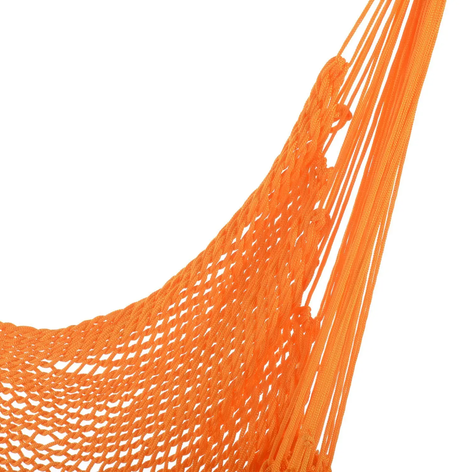 Portable Hammock Chair, Hanging Swing for Outdoor, Garden, Camping, Orange - Image 10