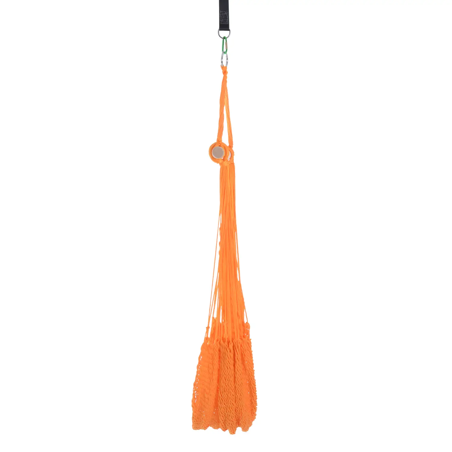 Portable Hammock Chair, Hanging Swing for Outdoor, Garden, Camping, Orange - Image 9