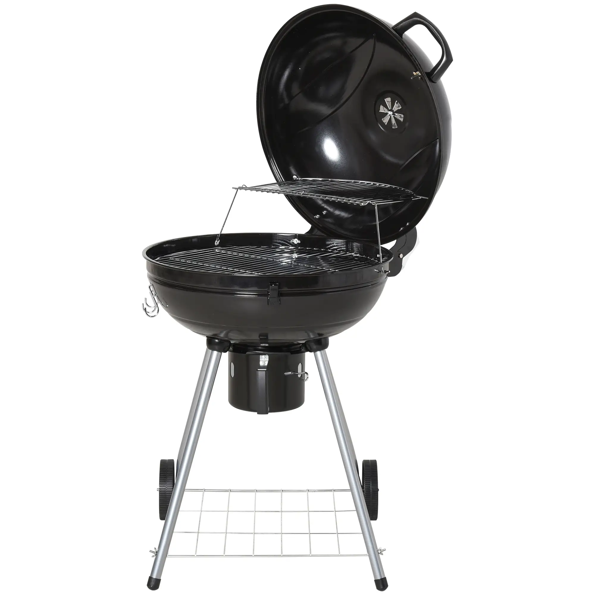 Portable Kettle Charcoal Grill, Outdoor BBQ Barbecue - Image 11