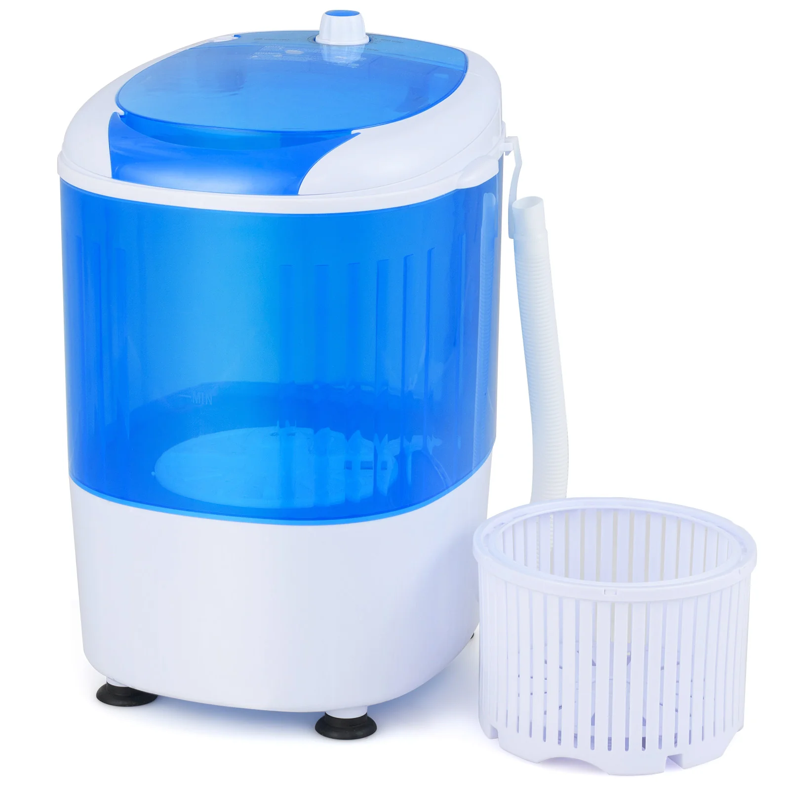 Portable Semi Auto Washing Machine, 5.5 lbs, Blue - Image 5