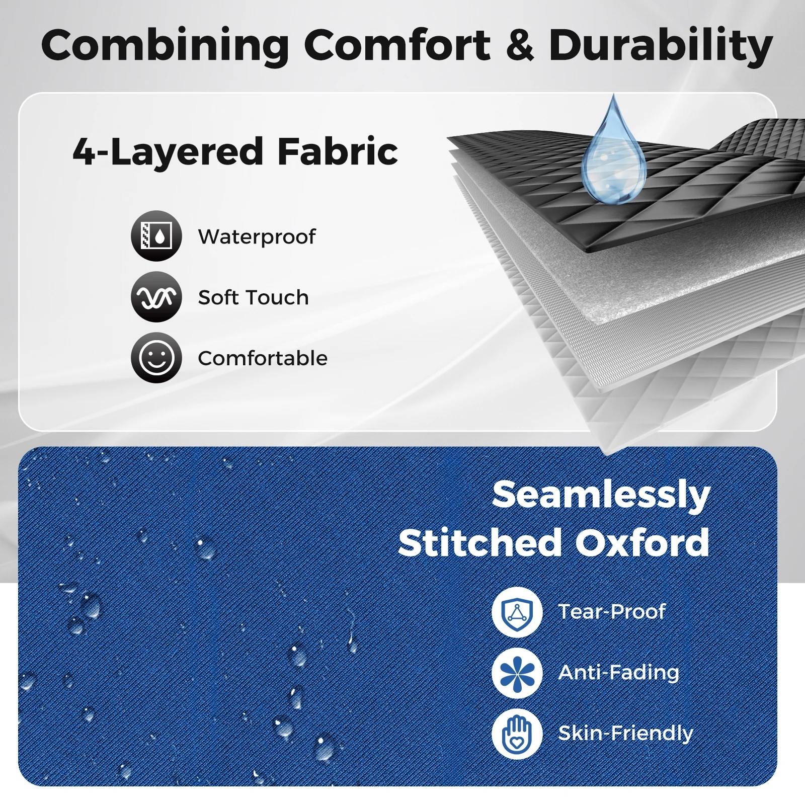 Portable Steam Sauna, 3L Steam Generator, Remote Control, Wood Foot Massager, Foldable Chair, Black - Image 9