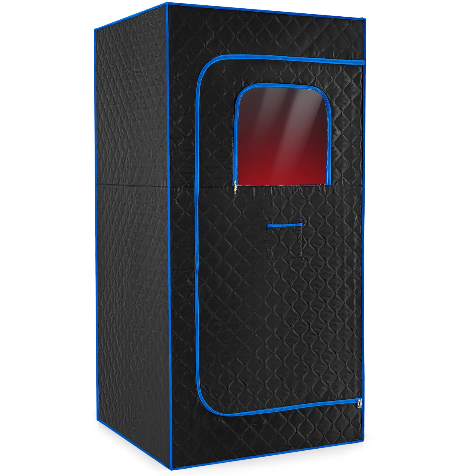 Portable Steam Sauna Box with 3L/1200W Fast-Heat Steamer and 15-Level Temperature, Blue - Image 3