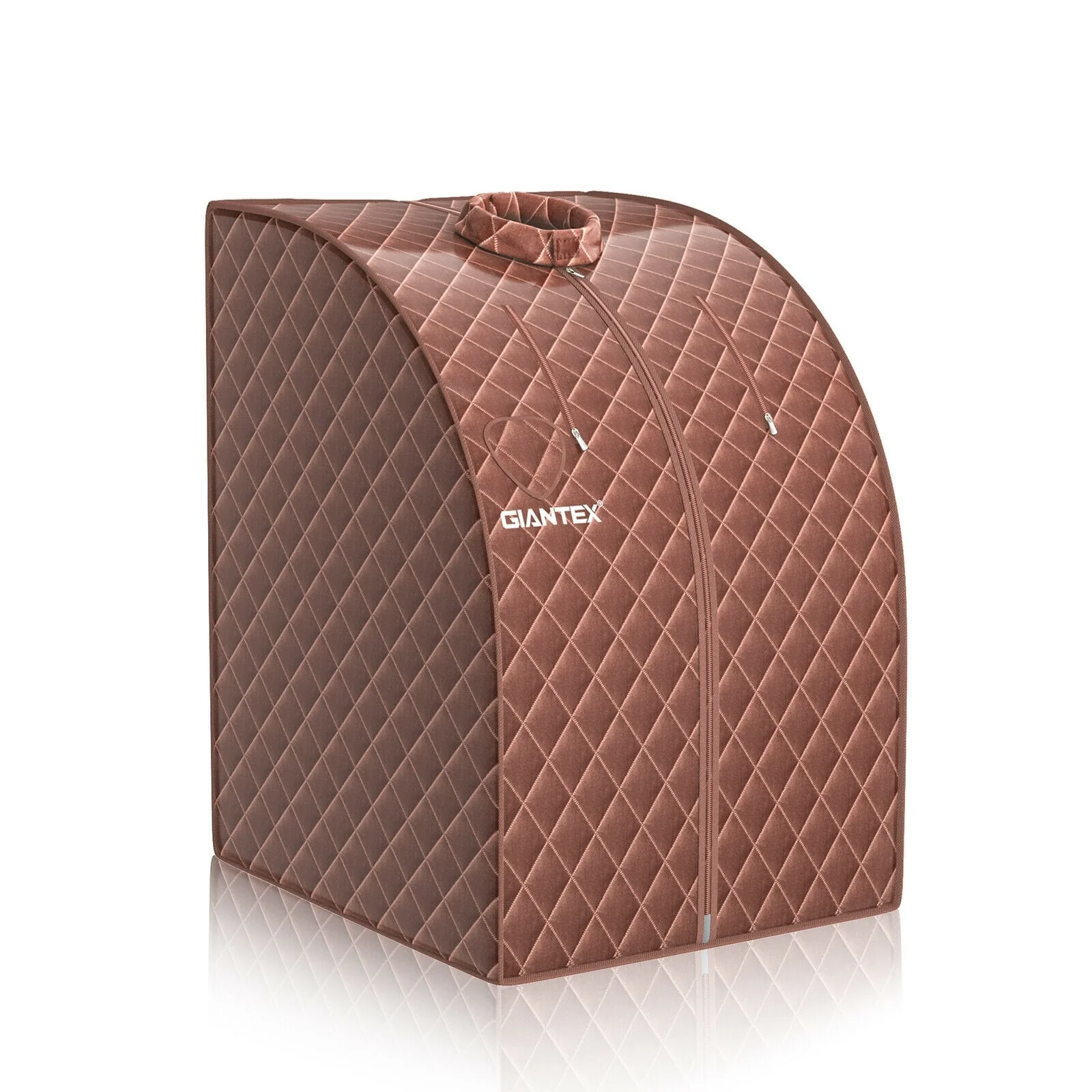 Portable Steam Sauna Spa, 3L Blast-Proof Steamer Chair, Coffee - Image 4