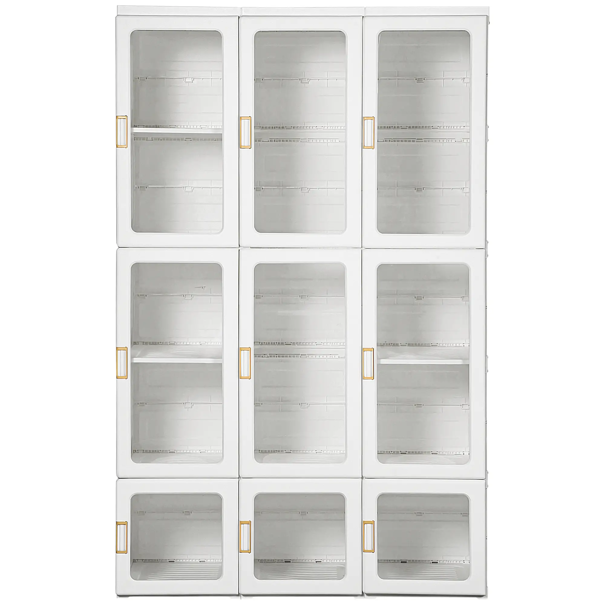 Portable Wardrobe Closet, Foldable Clothes Organizer, White - Image 12