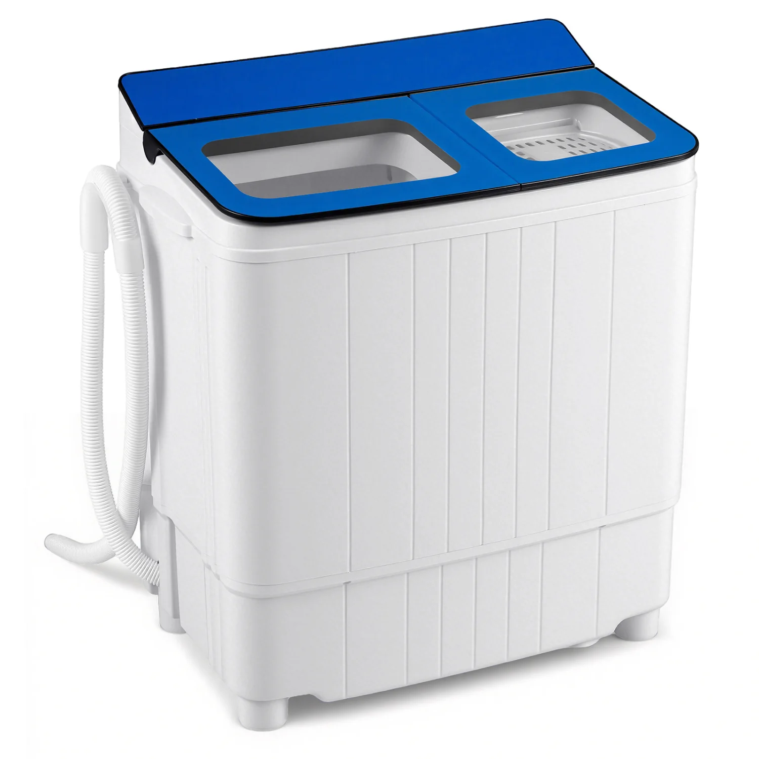 Portable Washing Machine with 18 LBS Washer and 8 LBS Spinner Combo, Blue - Image 9
