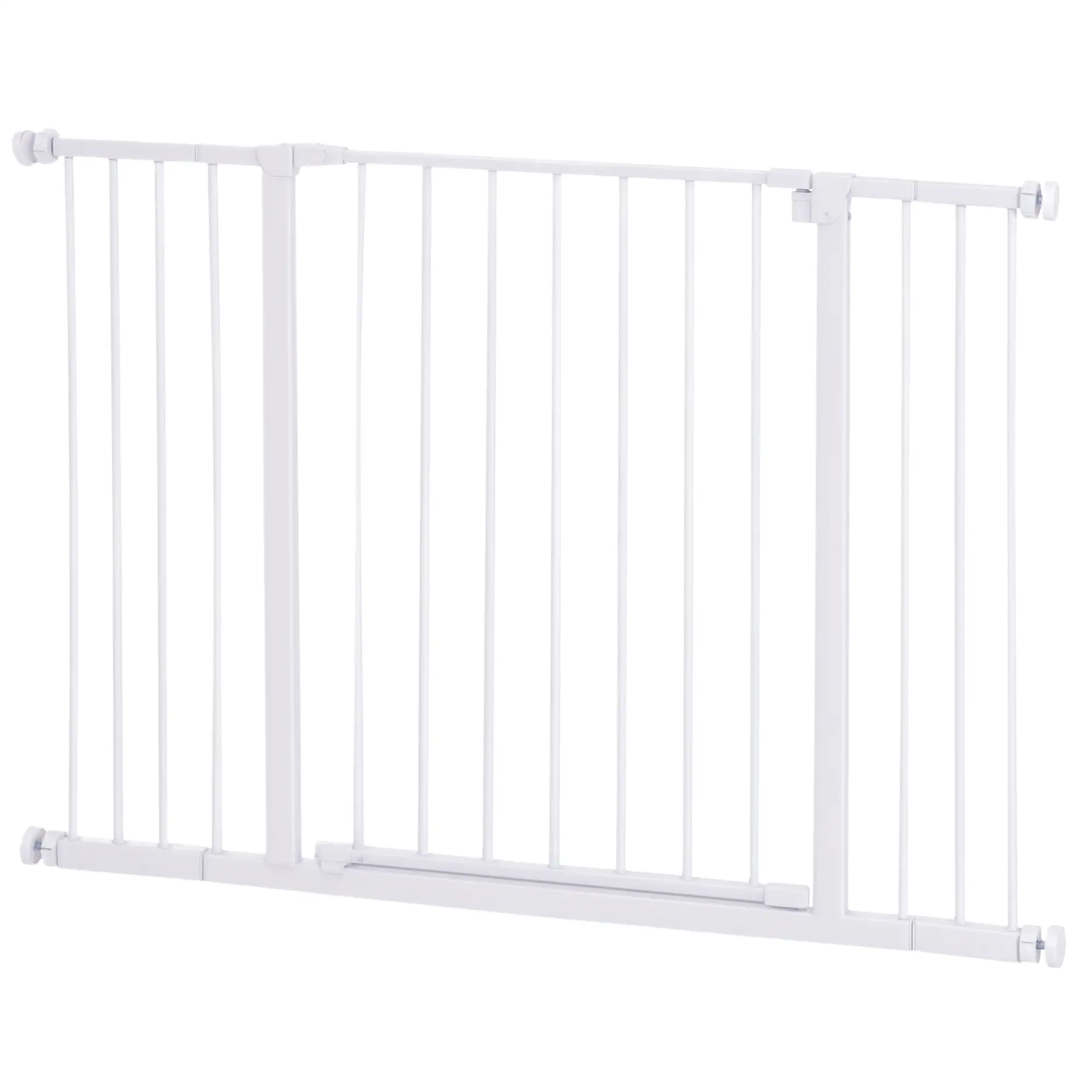 Pressure Fit Dog Gate, 29.9''-42.1'' Width, White