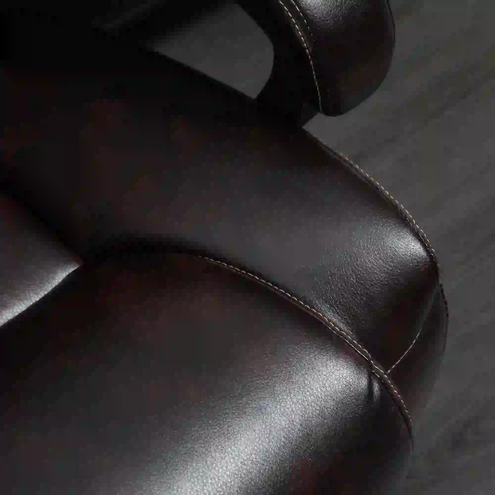 PU Leather Executive Office Chair, High Back, Adjustable Height, Swivel Wheels, 400LBS, Brown - Image 10