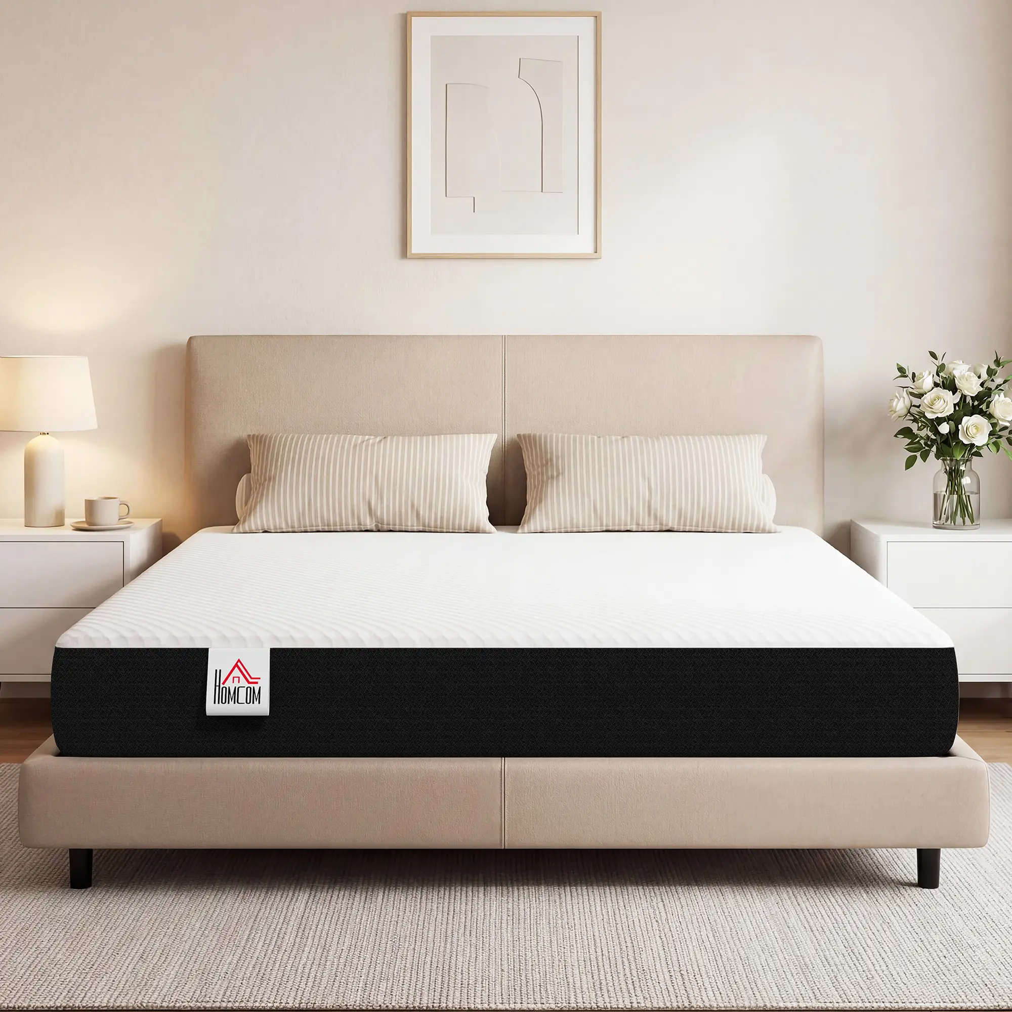 Queen 8 Inch Memory Foam Mattress, Medium Firm, CertiPUR-US - Image 2