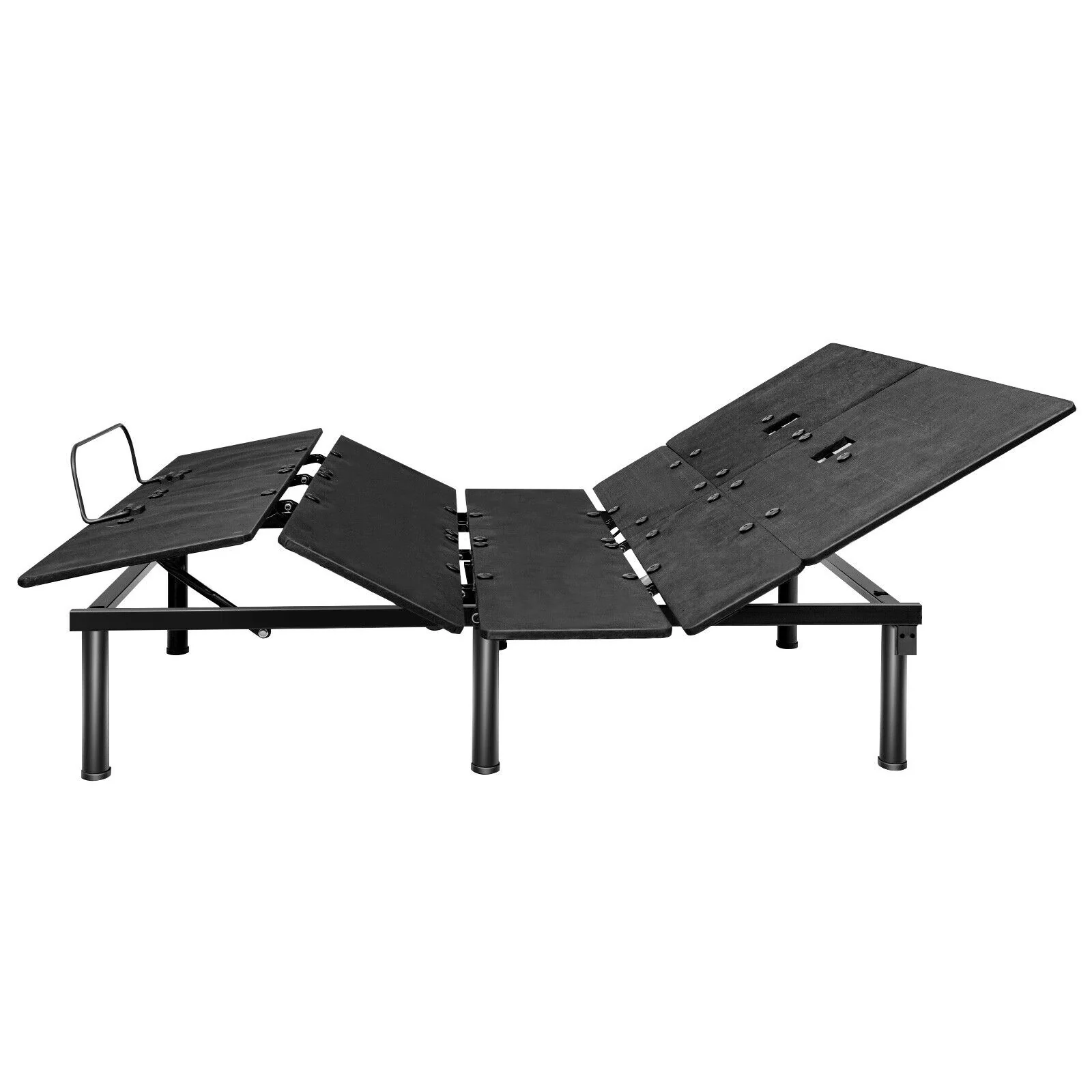 Queen Size Adjustable Bed Base, Head And Foot Incline, Black - Image 5