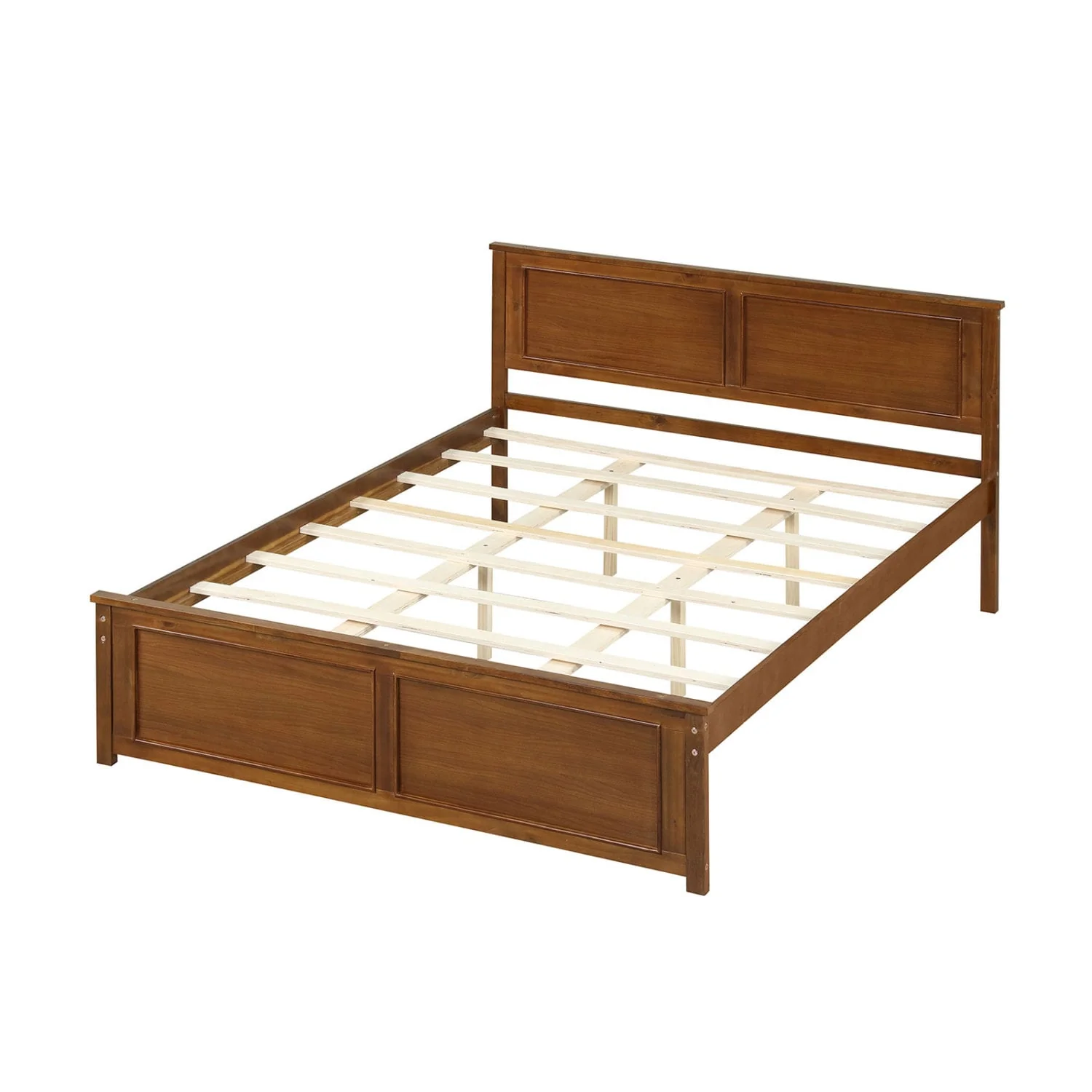 Queen Wooden Bed Frame With Headboard