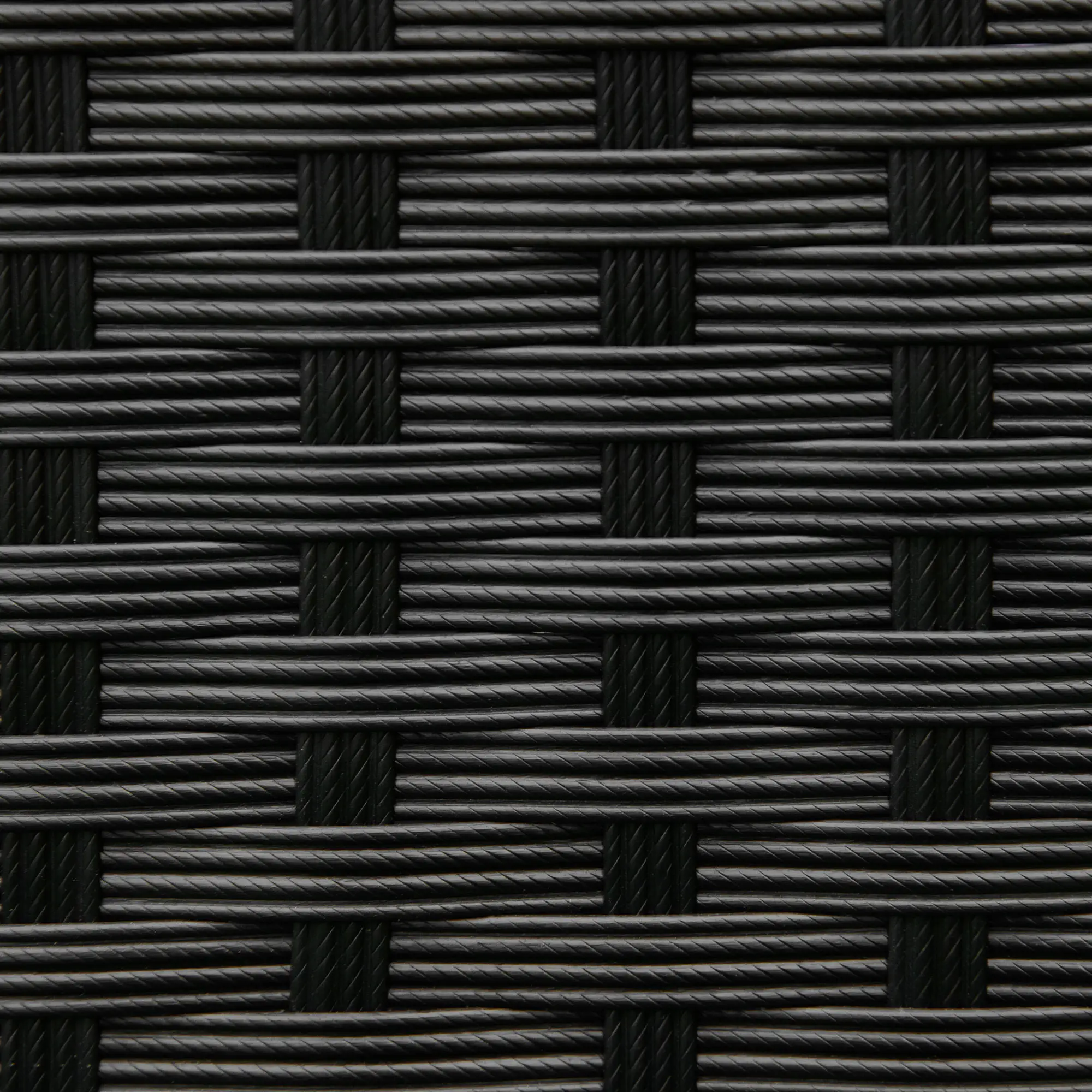 Rattan Raised Garden Box, Elevated Flower Bed with Storage, Black - Image 8