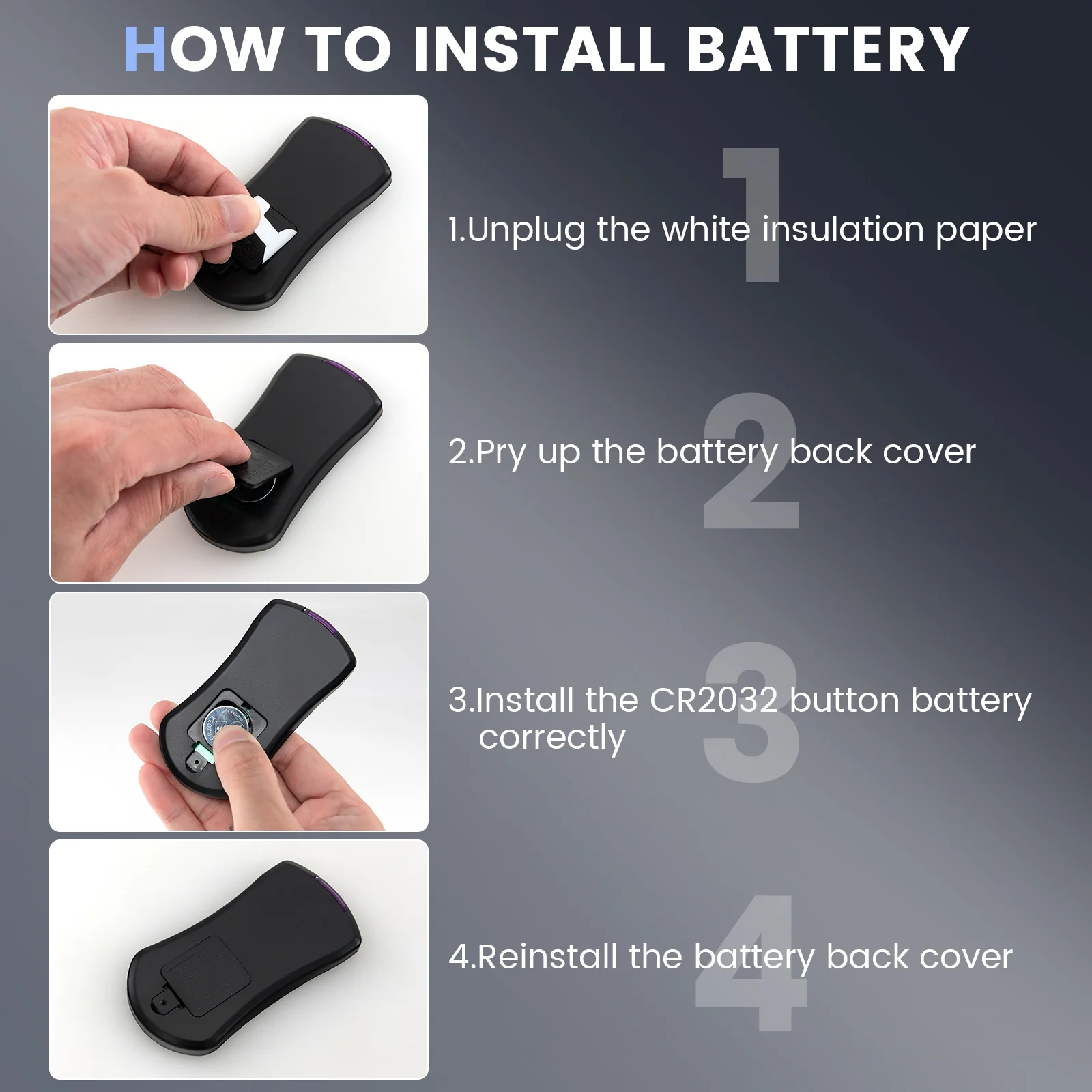 Remote Control For Treadmill, Infrared Technology, Black - Image 5