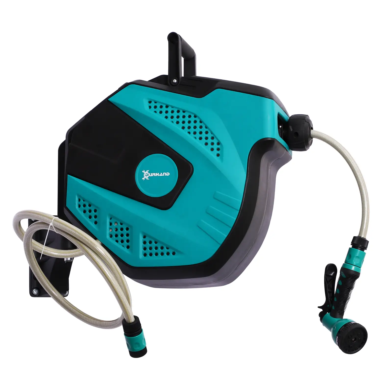 Retractable Garden Hose Reel, 1/2" x 49 ft, Wall Mounted, Automatic Rewind - Image 13