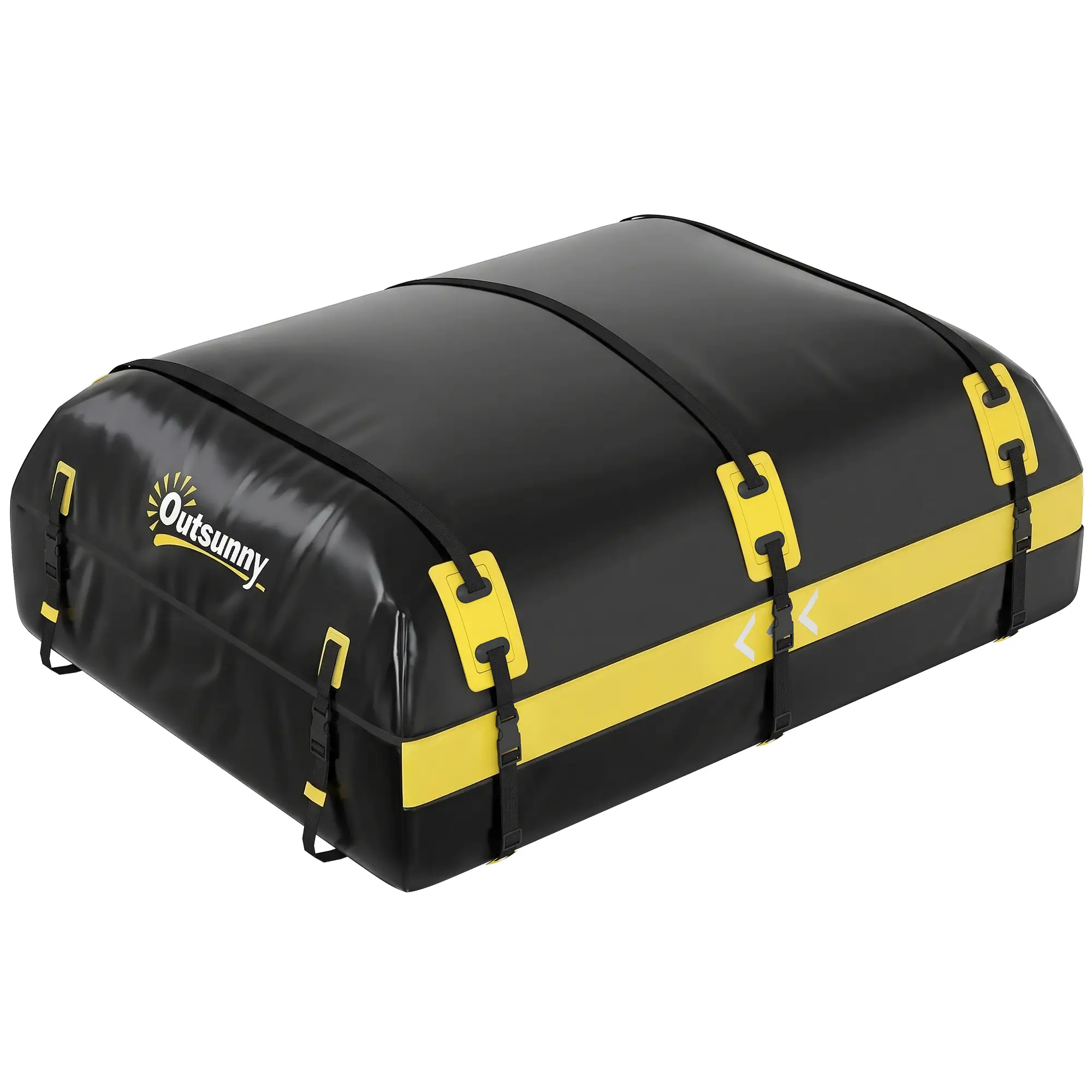 Rooftop Cargo Carrier, 21 Cubic Feet, Waterproof Soft-Shell Storage Bag, Yellow - Image 11