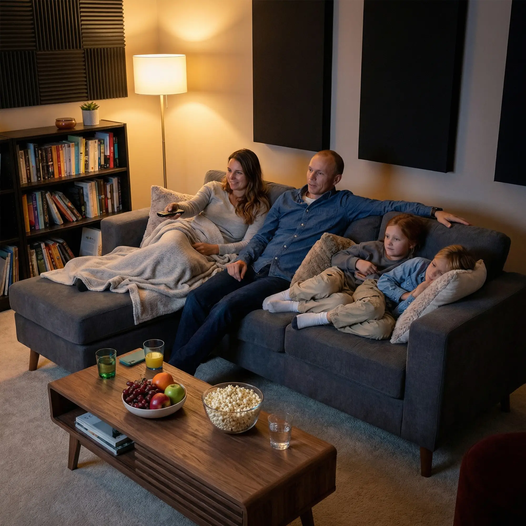 Sectional Sofa with Changeable Chaise, 3 Seat L-Shaped, Dark Grey - Image 9