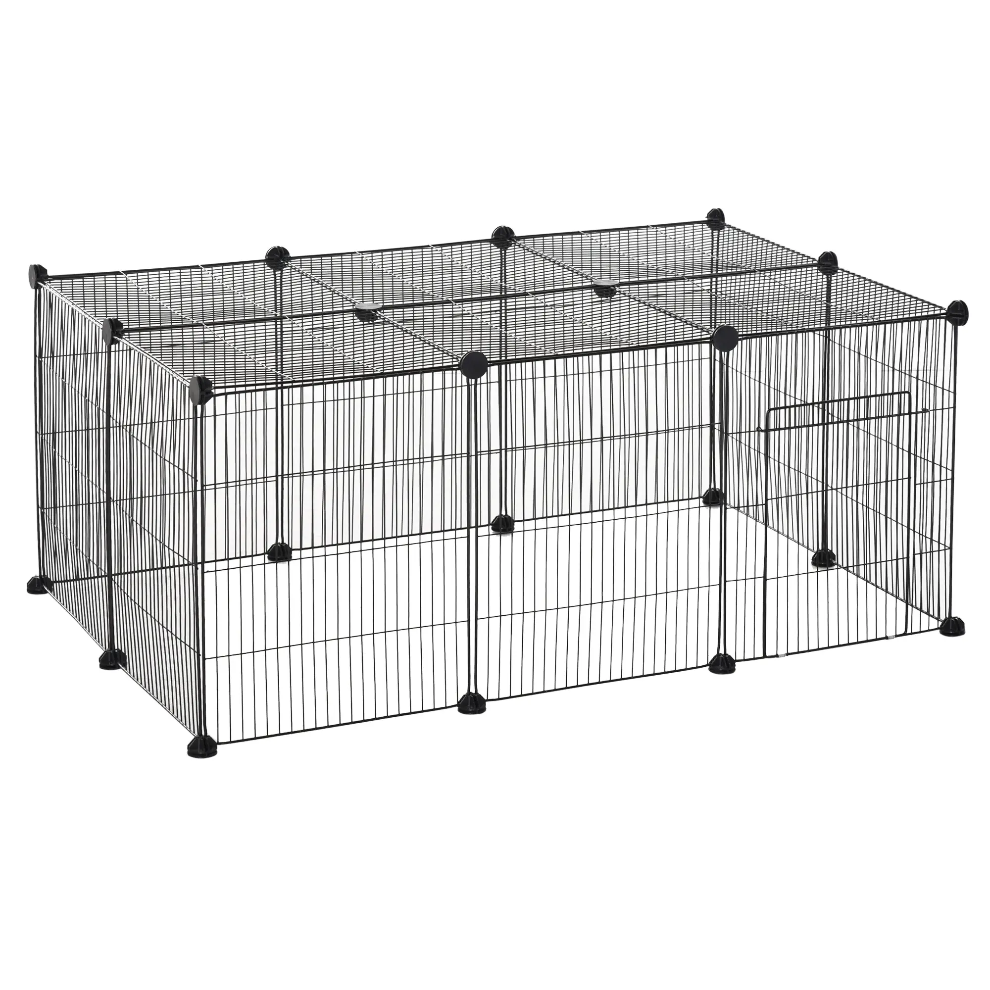 Small Animal Cage for Bunny, Guinea Pig, 16 Panels - Image 11