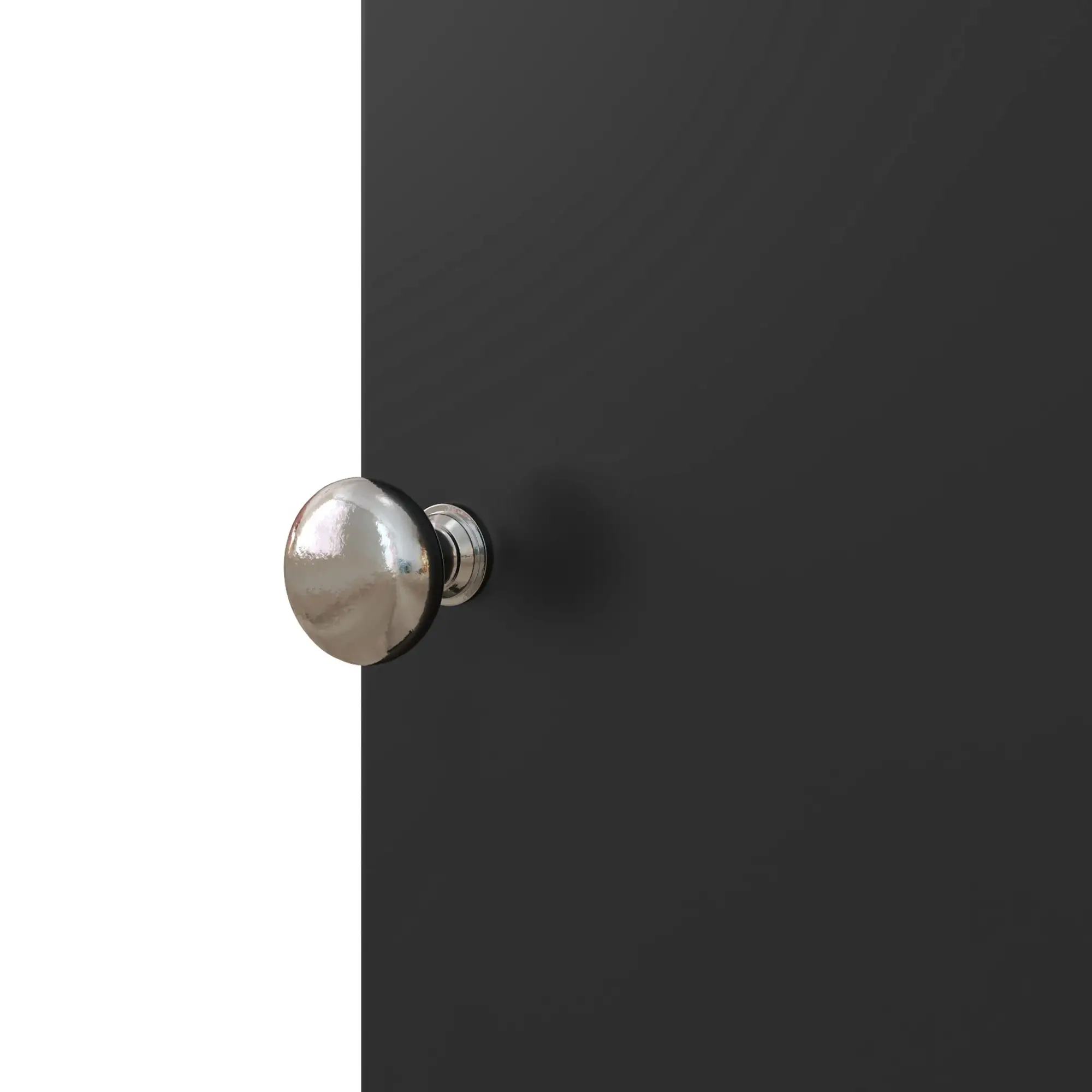 Small Toilet Paper Cabinet, Bathroom Corner Storage, Black - Image 9