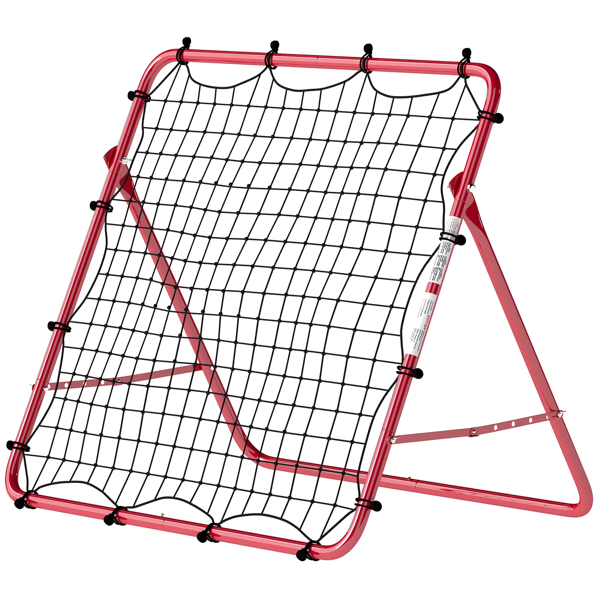 Soccer Rebounder Net, 3.5 x 3ft Easy Setup Bounce Back Net with 5 Adjustable Angles