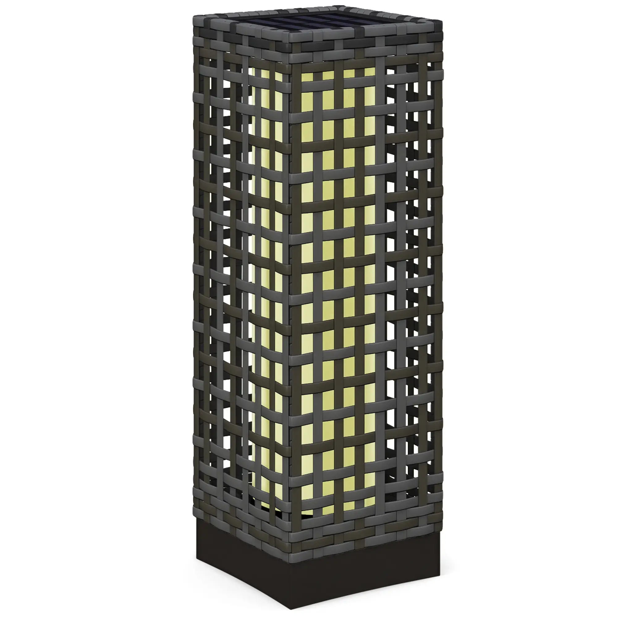 Solar Outdoor Floor Lamp, IP44, Auto LED Lights, Grey - Image 11