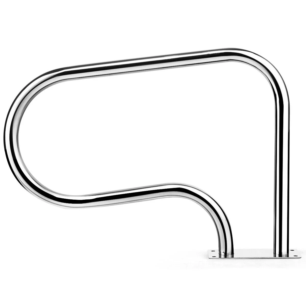 Stainless Steel Swimming Pool Hand Rail, Silver