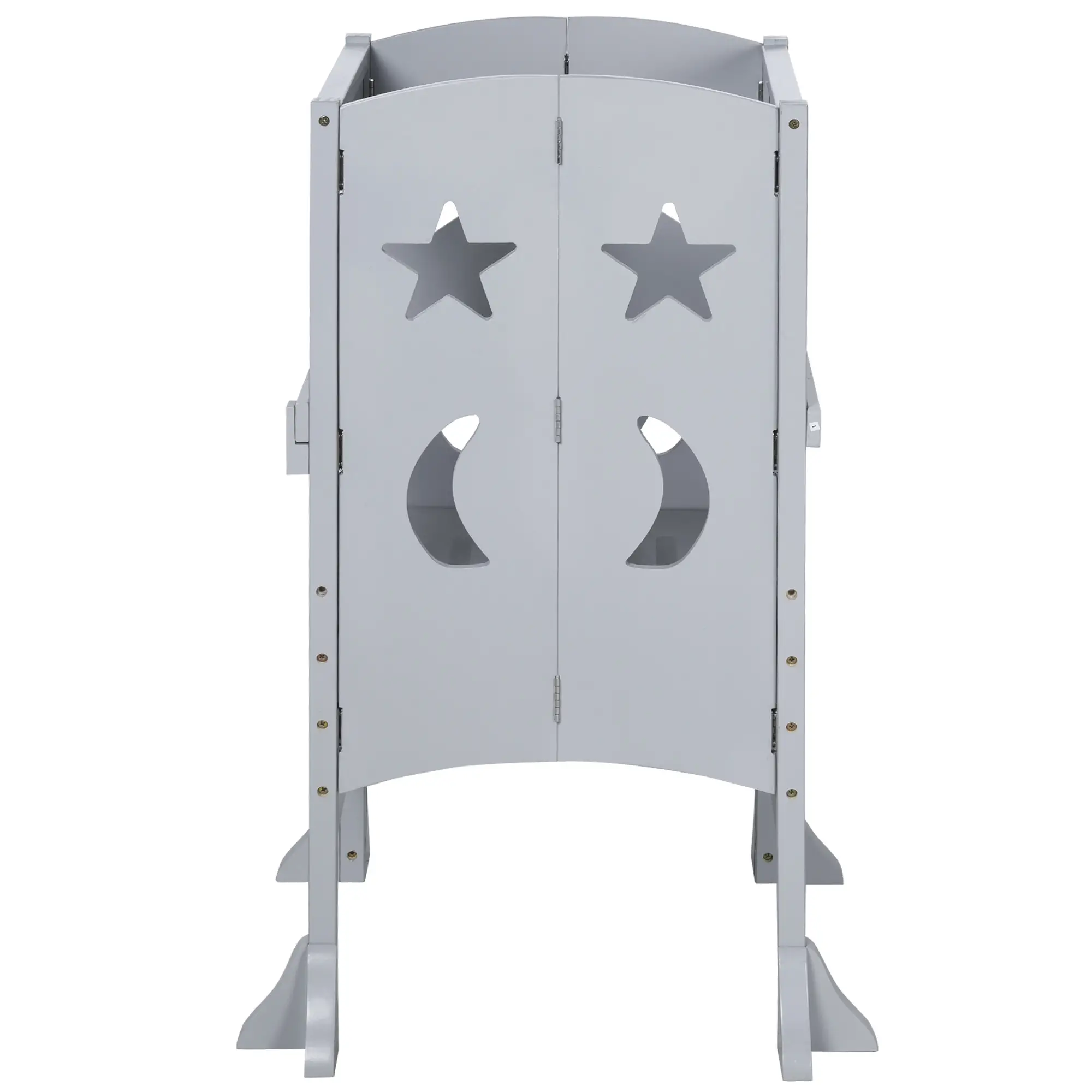 Step Stool with Safety Rail, Support Handles, Kitchen Counter Helper - Image 11