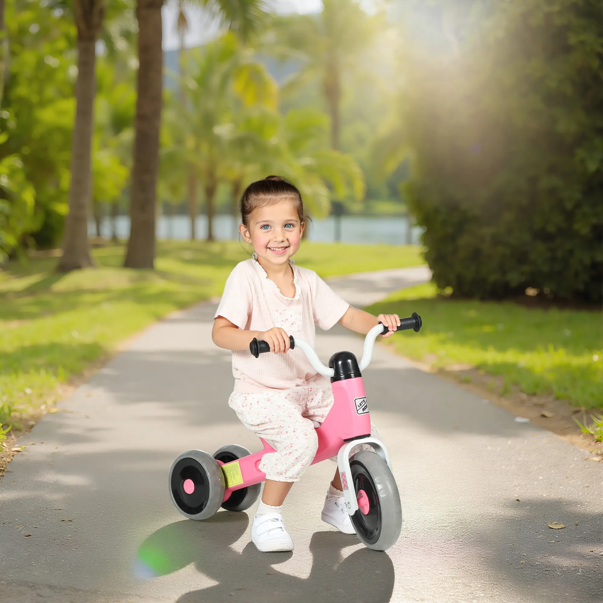Toddler Balance Bike, 12-36 Months, No Pedal, 3 Silence Wheels, Green - Image 8
