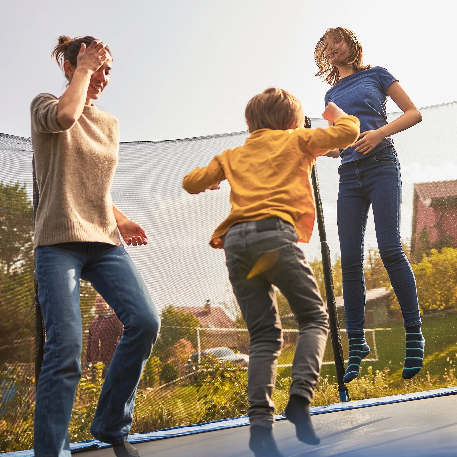 Trampoline Safety Replacement Enclosure Net, 8 ft - Image 2