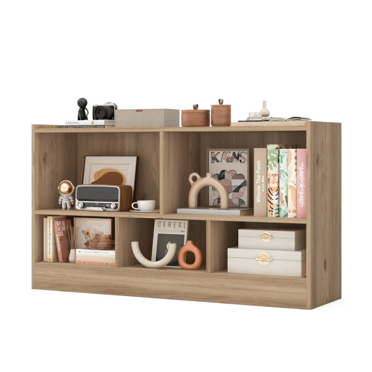 Twin Size Wooden House Bed, Table And Chairs Set, 2-Shelf Bookcase - Image 4
