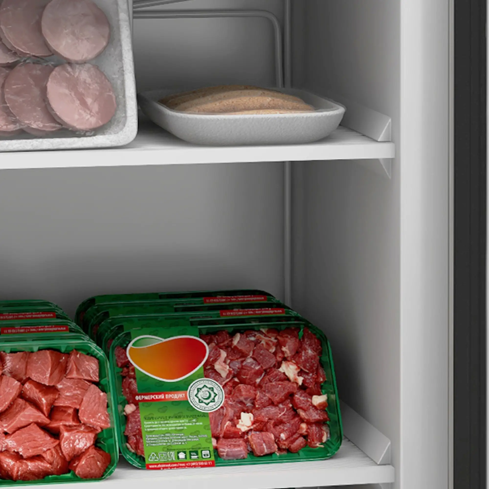 Upright Freezer, 3 Cu.Ft Mini Freezer with Reversible Single Door, Adjustable Thermostat for Home, Dorm, Silver - Image 10